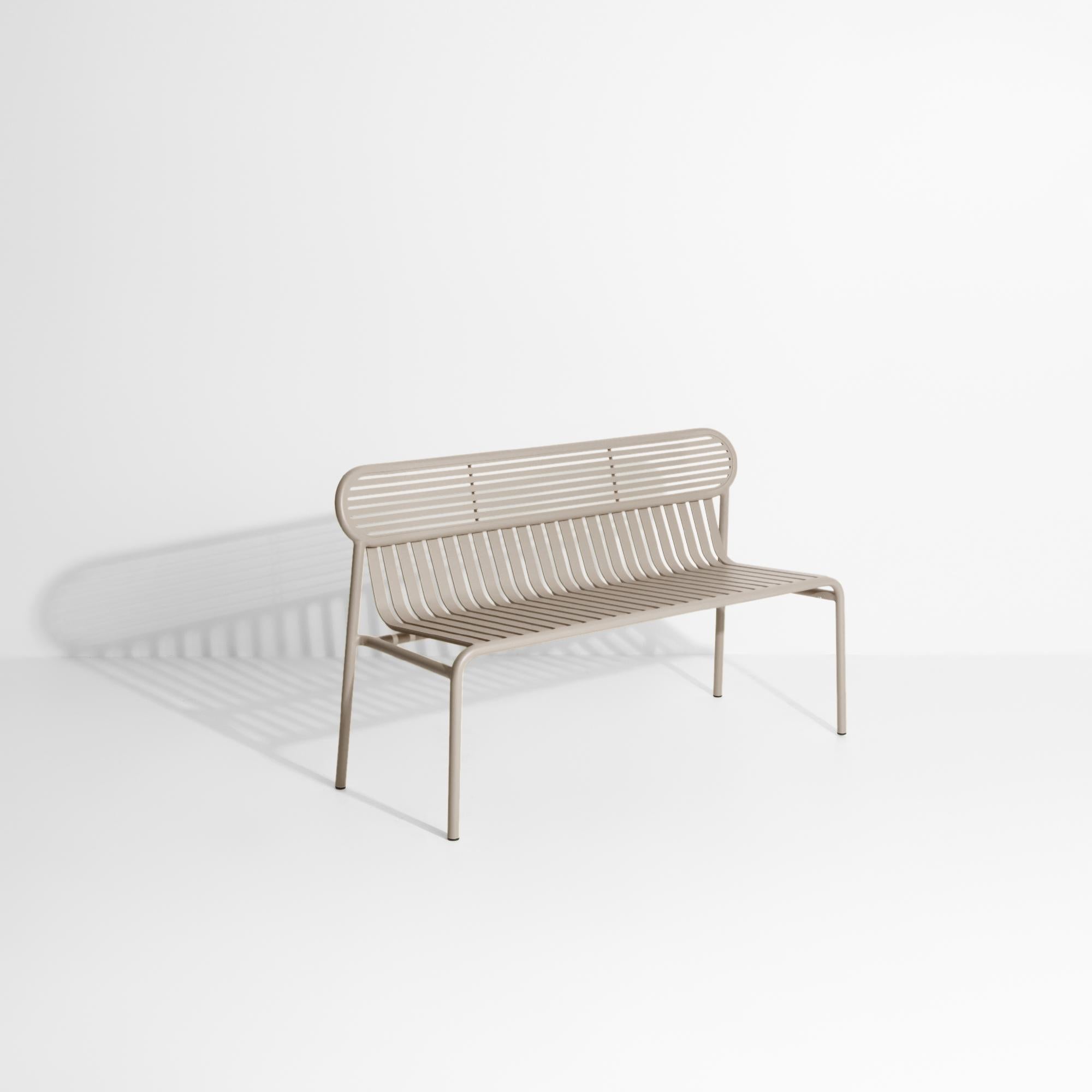 Petite Friture Week-End Bench in Dune Aluminium by Studio BrichetZiegler In New Condition For Sale In Brooklyn, NY