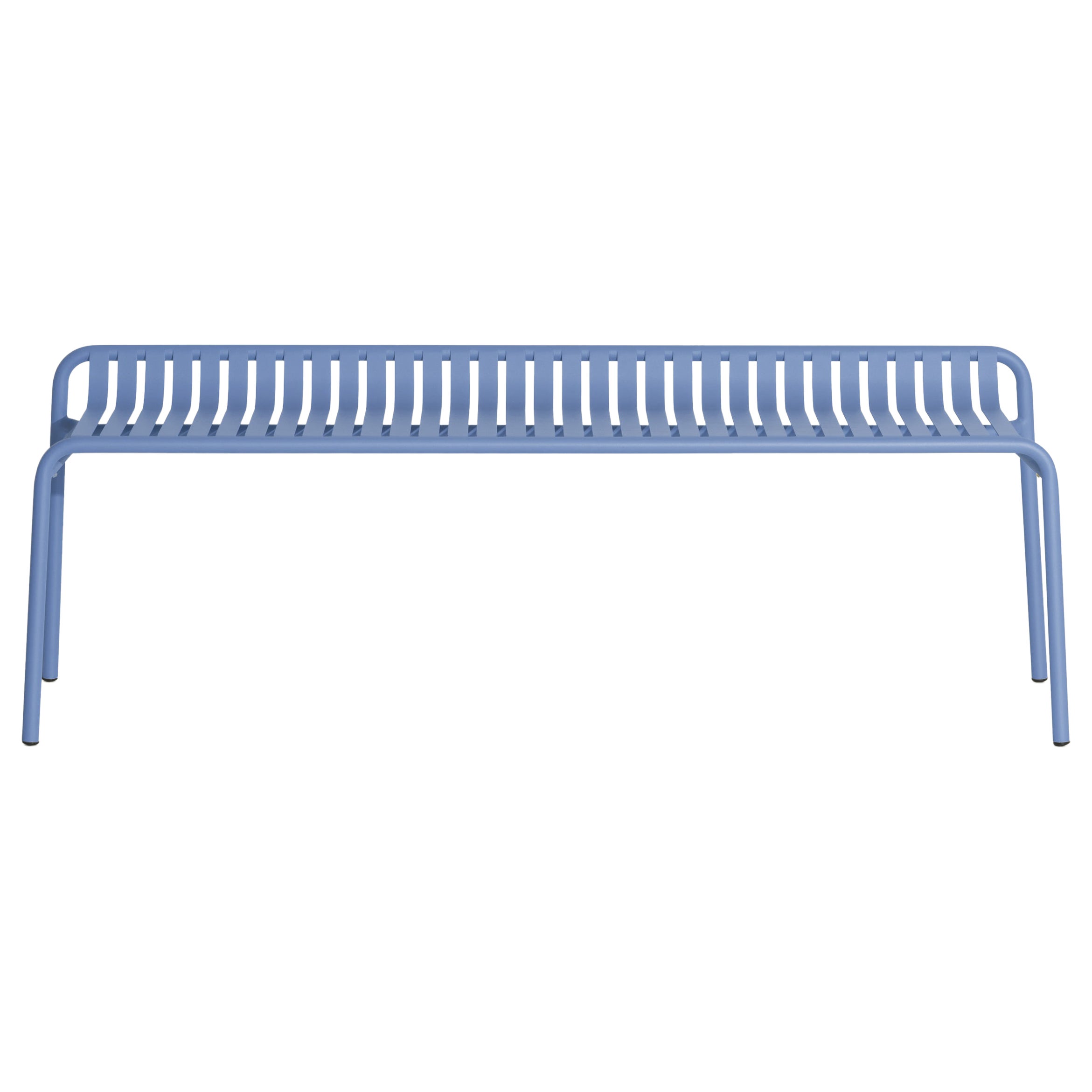 Banco Petite Friture Week-End sin respaldo de aluminio azul, 2017 en venta