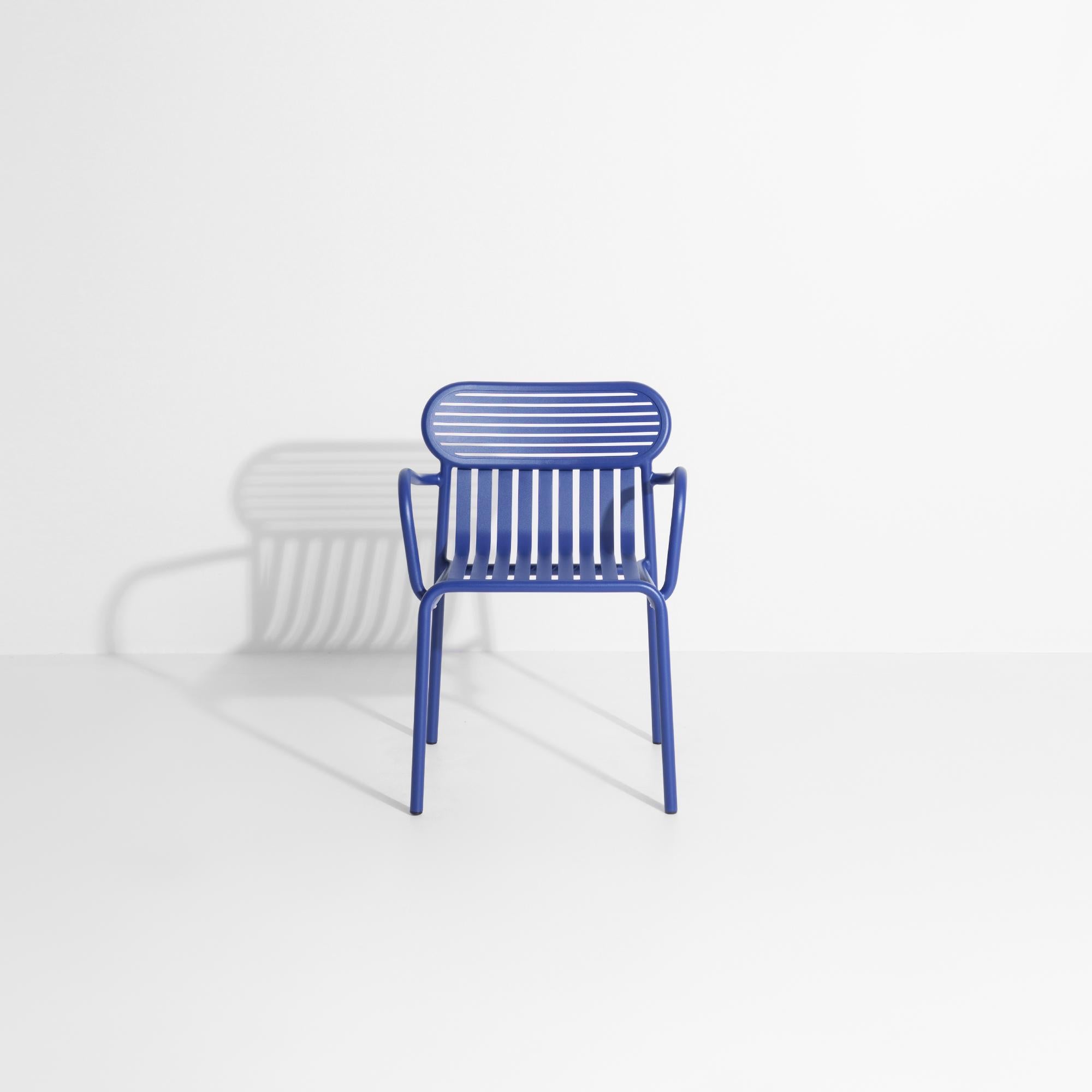 Petite Friture Week-End Bridge Chair in Blue Aluminium by Studio BrichetZiegler In New Condition For Sale In Brooklyn, NY