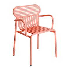 Silla puente Petite Friture Week-End de aluminio coral de Studio BrichetZiegler