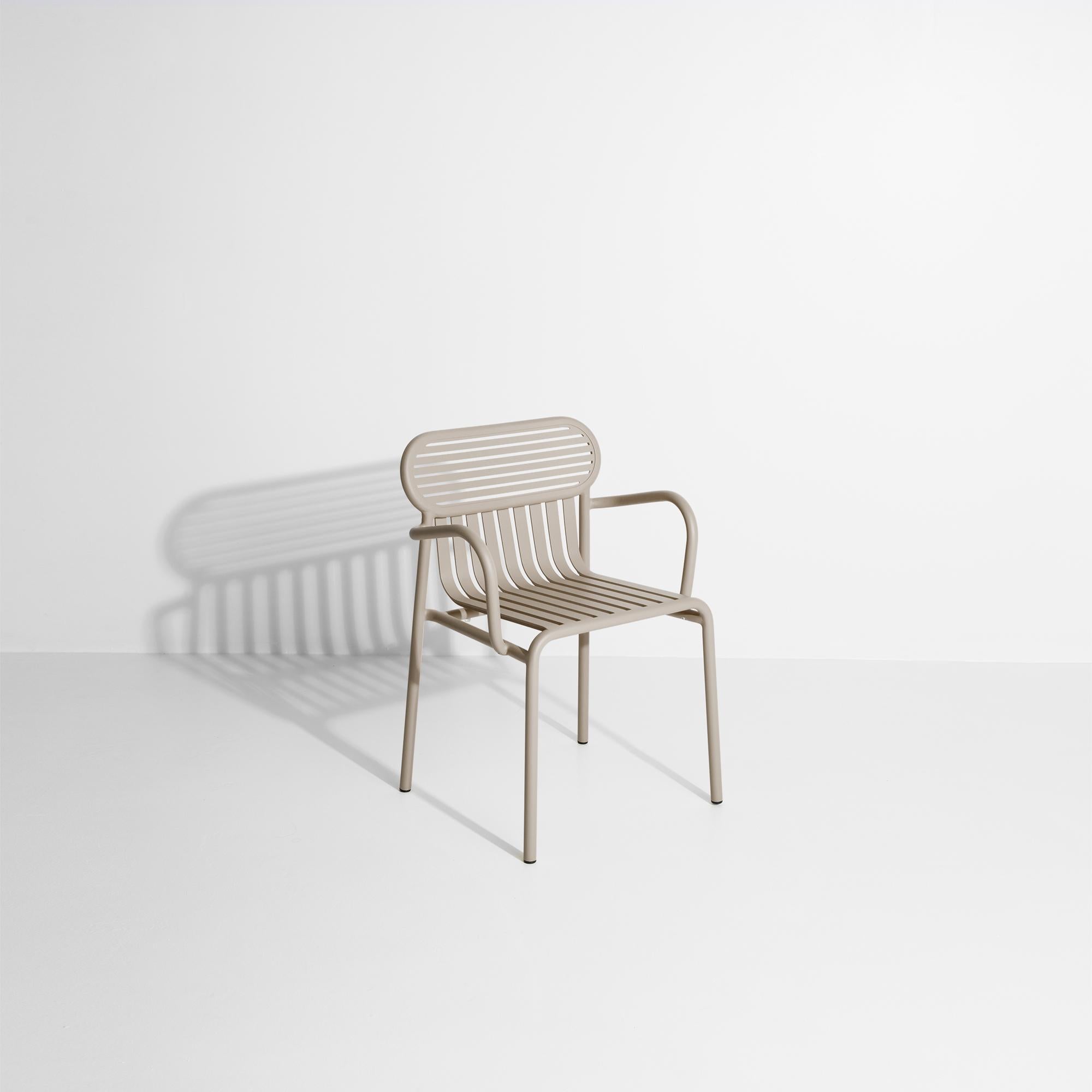 Petite Friture Week-End Bridge Chair in Dune Aluminium by Studio BrichetZiegler In New Condition For Sale In Brooklyn, NY