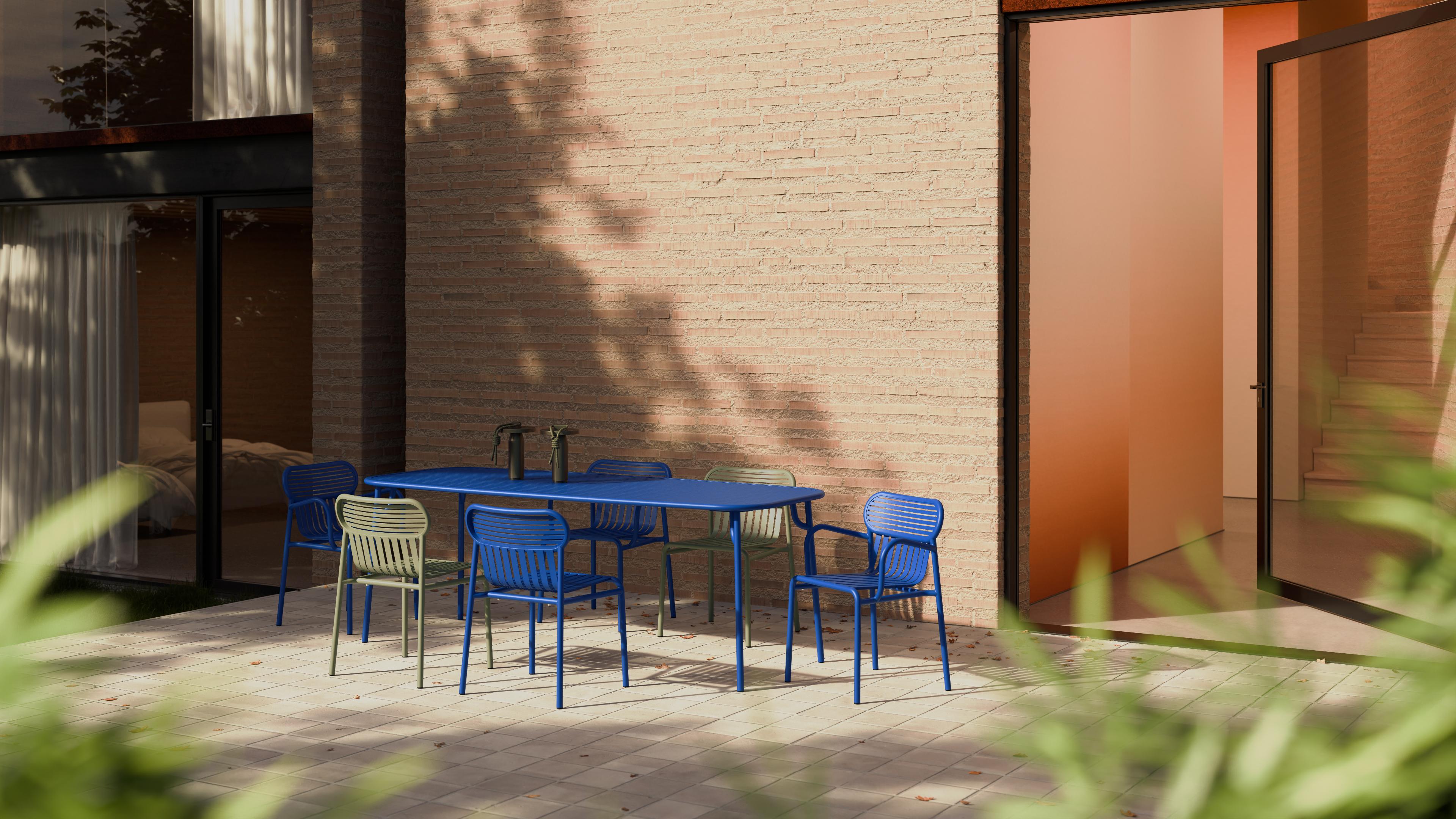 XXIe siècle et contemporain Chaise Bridge avec bras vert gazon, Brichet-ziegler Week-end en vente