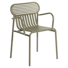 PETITE FRITURE Week-end, Bridge Chair with Arm, Jade Green, Brichet-ziegler