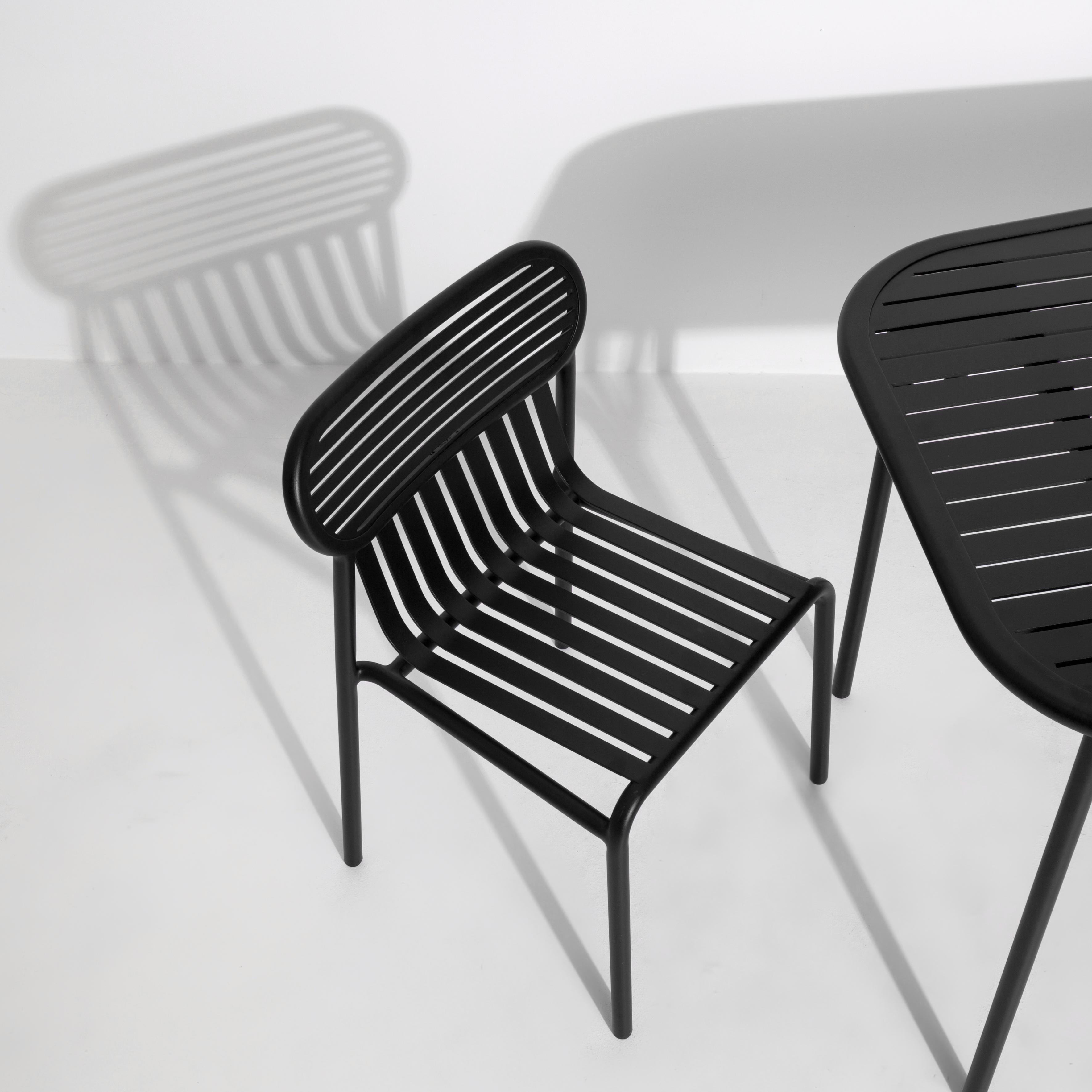 Petite Friture Week-End Chair in Black Aluminium by Studio BrichetZiegler For Sale 3