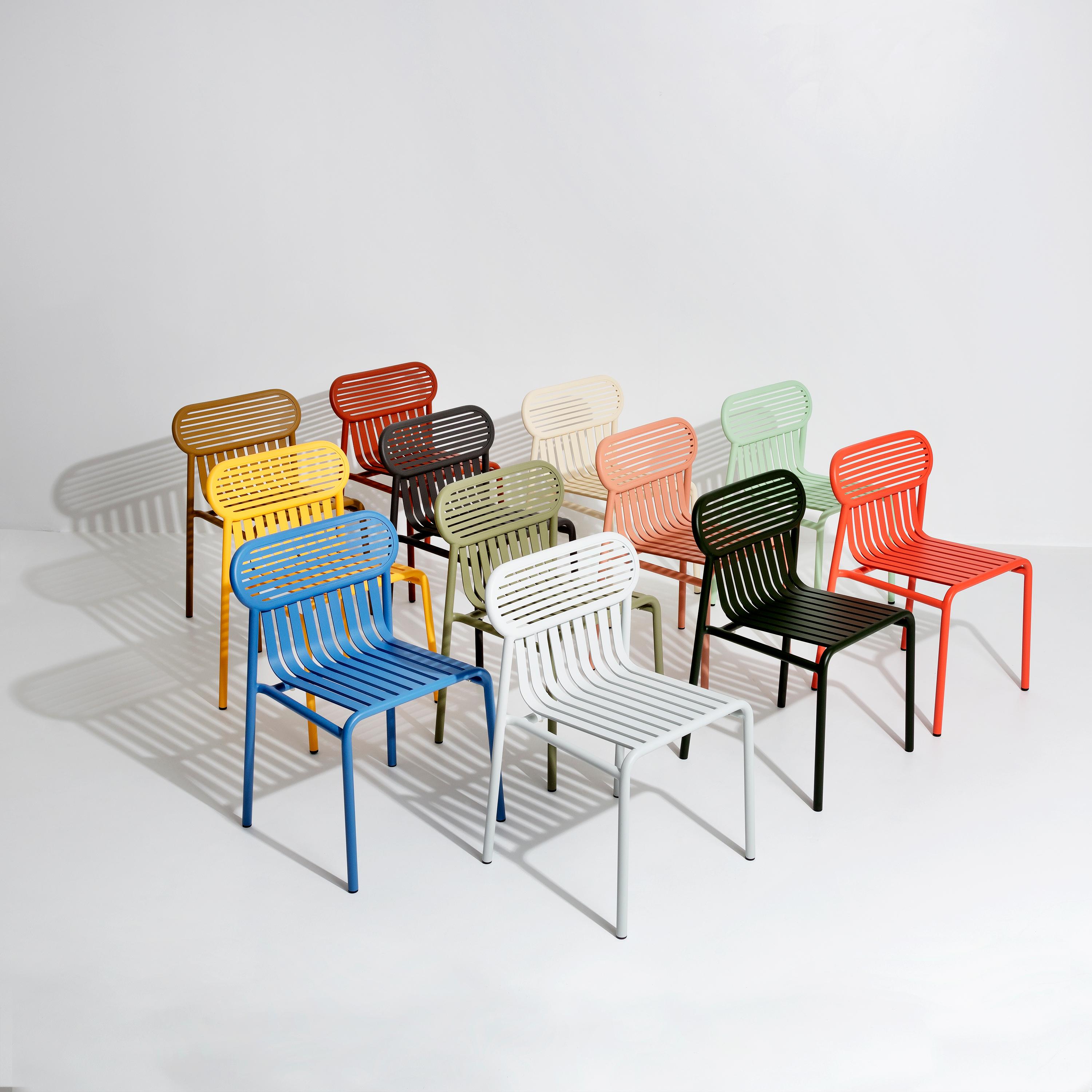Sedia Petite Friture Week-End in alluminio blu di Studio A in vendita 4