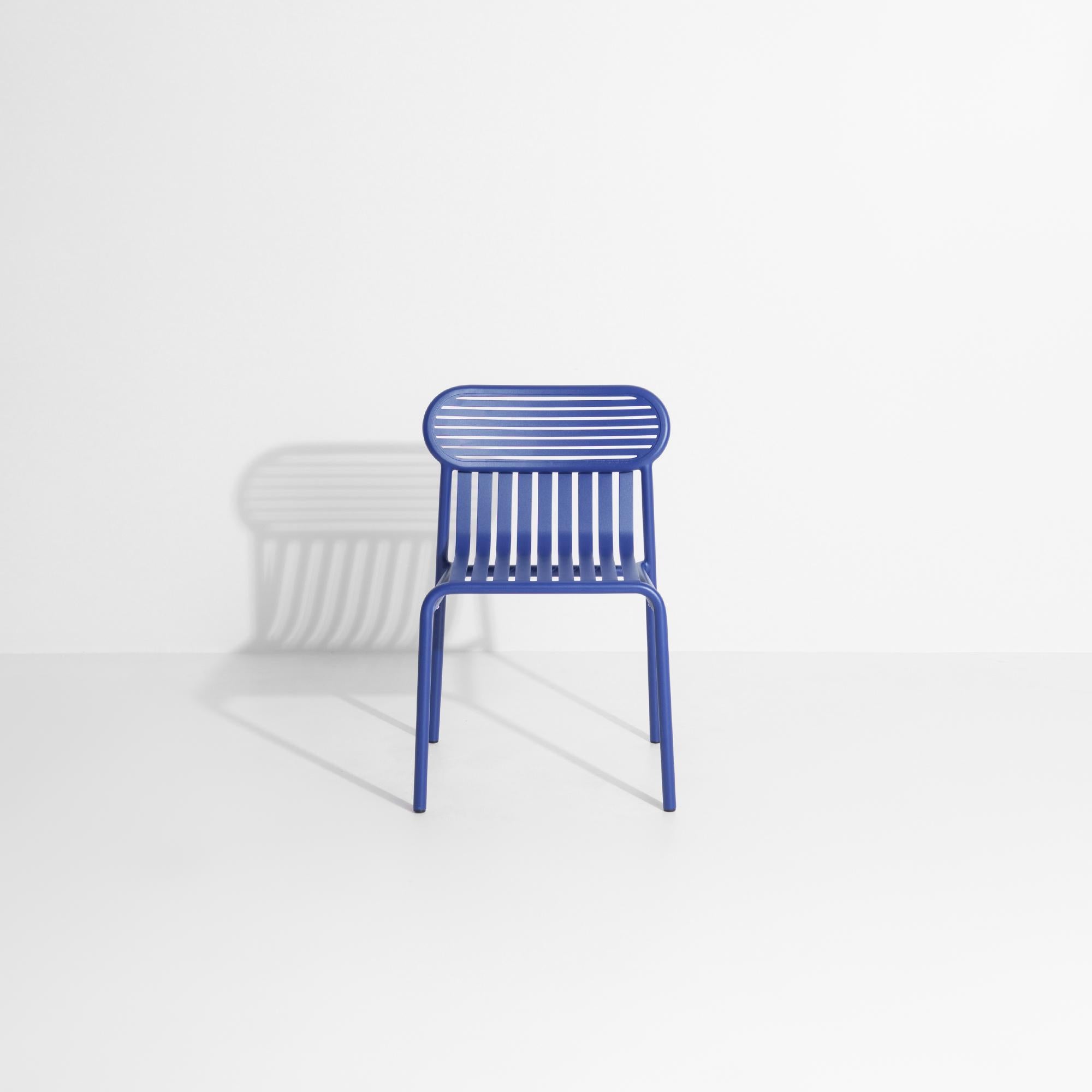 Petite Friture Week-End Chair in Blue Aluminium by Studio BrichetZiegler In New Condition For Sale In Brooklyn, NY