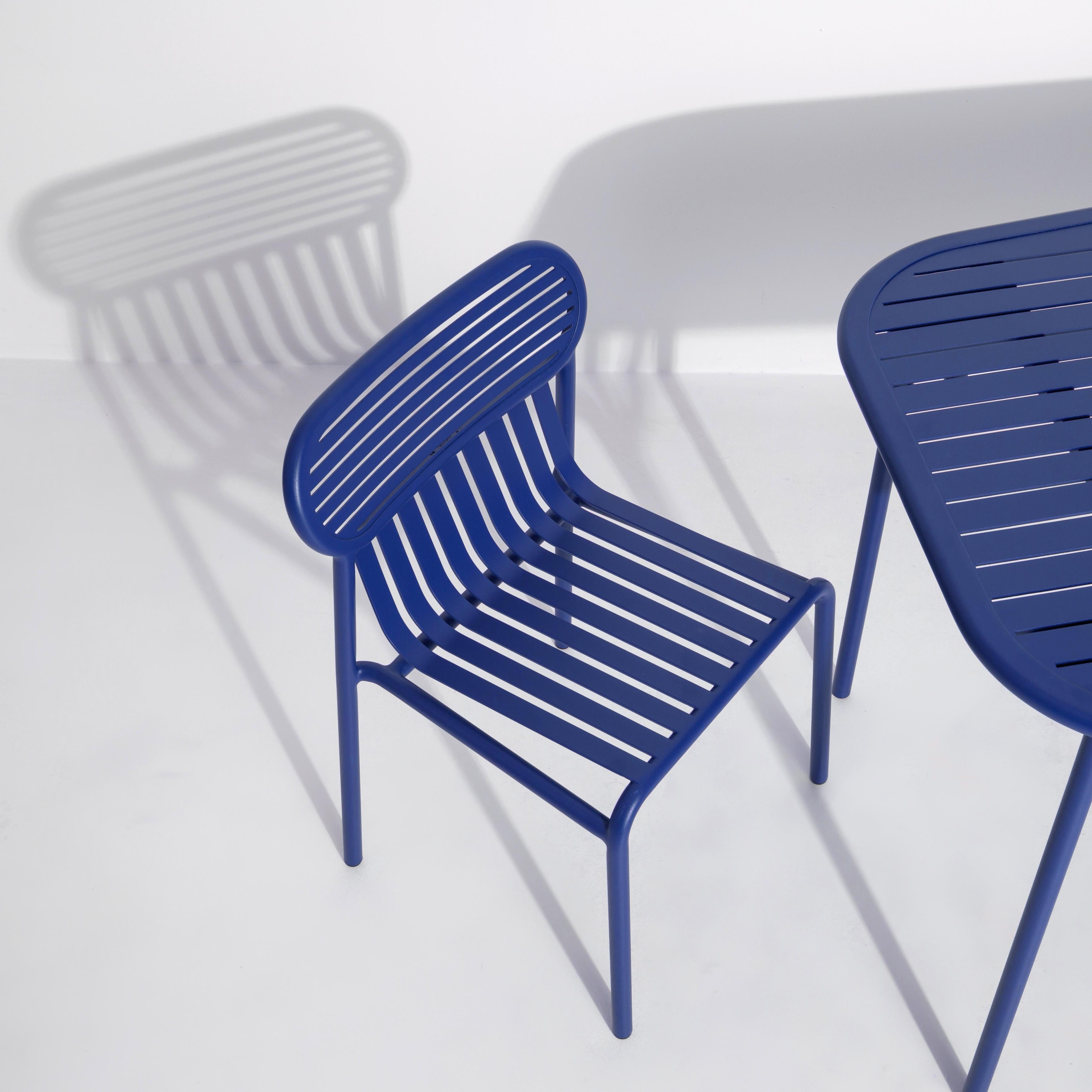 Petite Friture Week-End Chair in Blue Aluminium by Studio BrichetZiegler For Sale 3