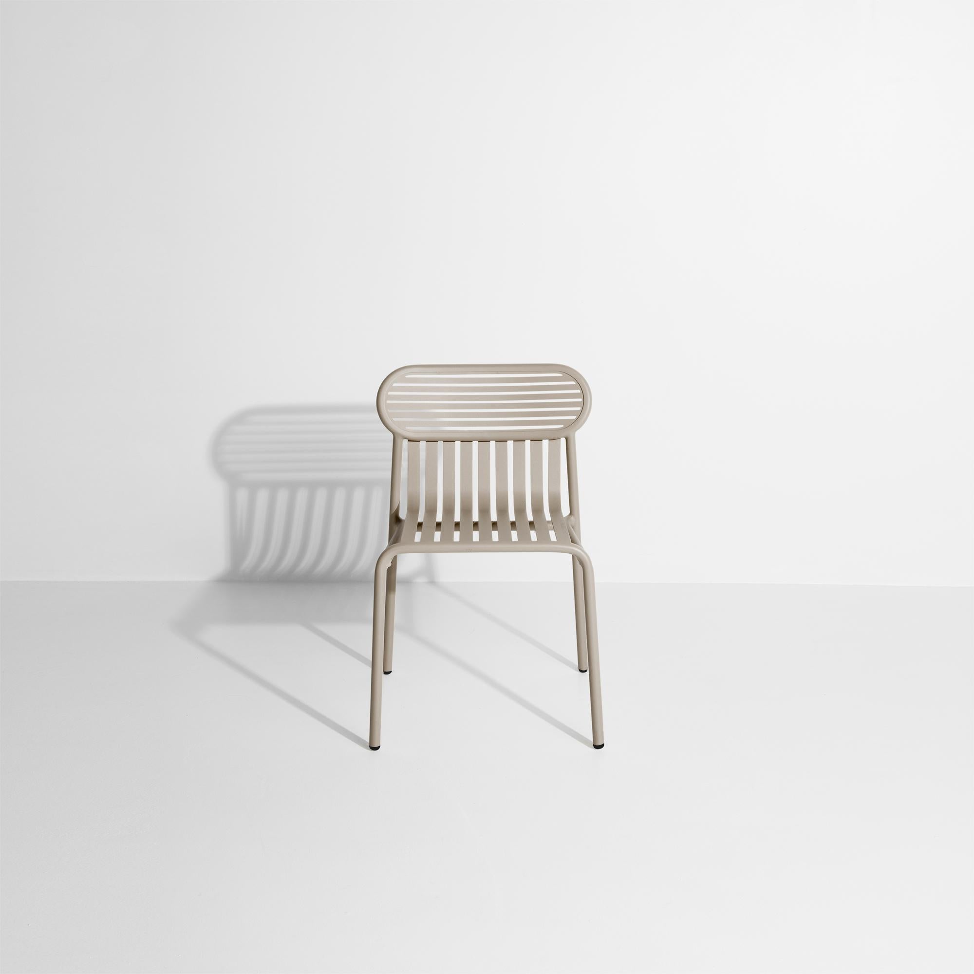 Petite Friture Week-End Chair in Dune Aluminium by Studio BrichetZiegler In New Condition For Sale In Brooklyn, NY