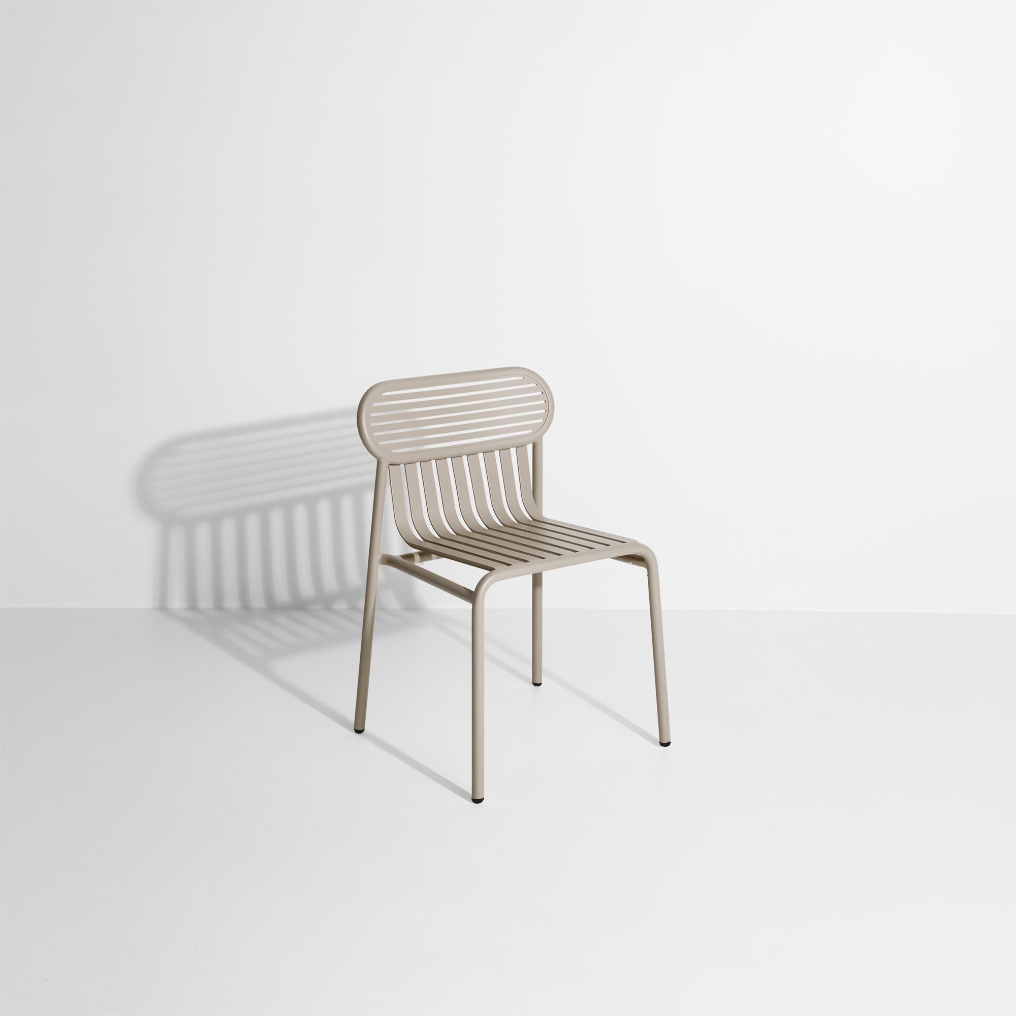 Contemporary Petite Friture Week-End Chair in Dune Aluminium by Studio BrichetZiegler For Sale
