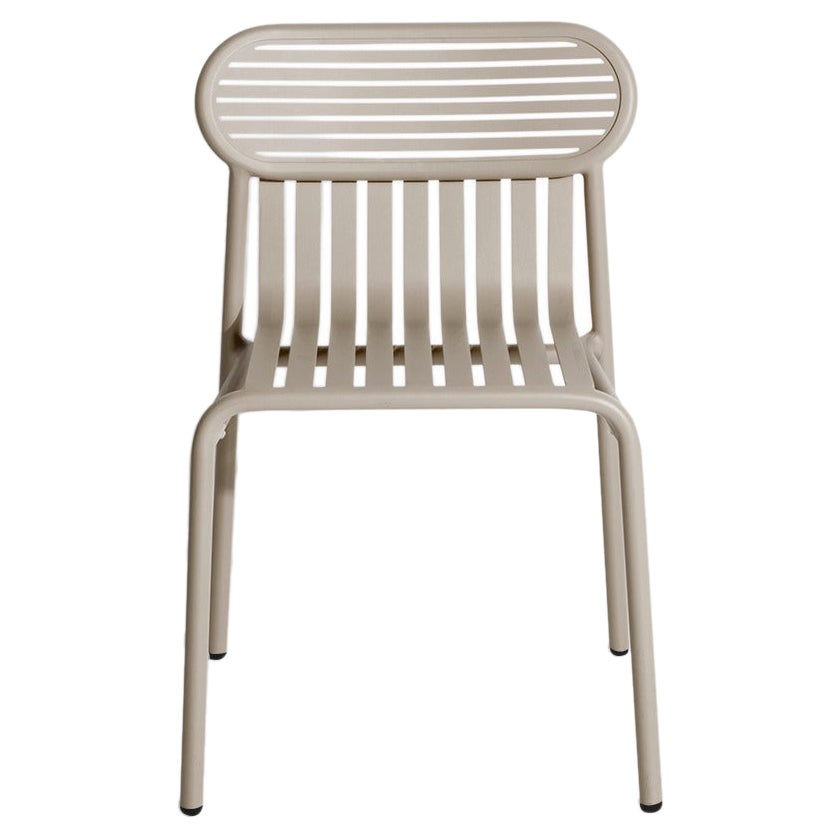 Petite chaise d'appoint Friture en aluminium Dune de Studio BrichetZiegler