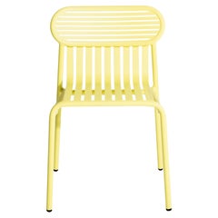 Petite chaise d'appoint Friture en aluminium jaune par Studio BrichetZiegler