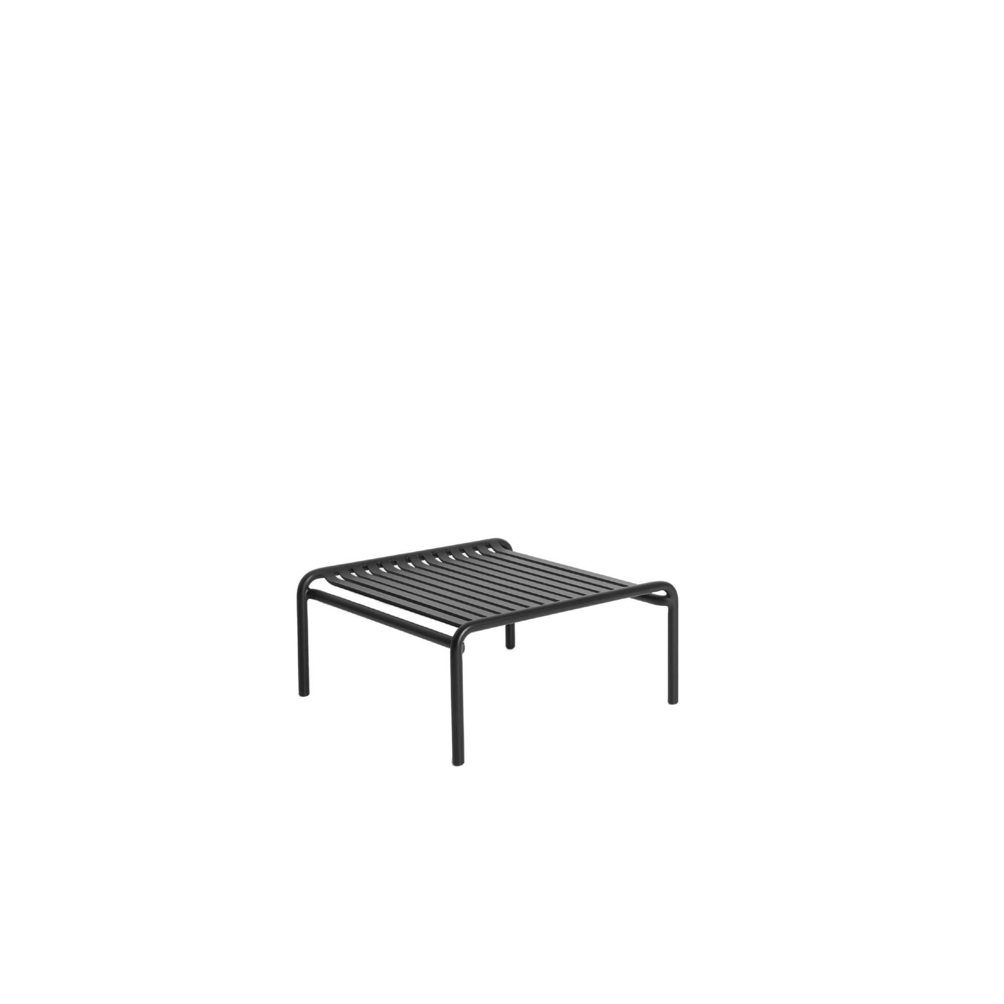 Petite Friture Week-End Coffee Table in Black Aluminium by Studio BrichetZiegler, 2017

The week-end collection is a full range of outdoor furniture, in aluminium grained epoxy paint, matt finish, that includes 18 functions and 8 colours for the