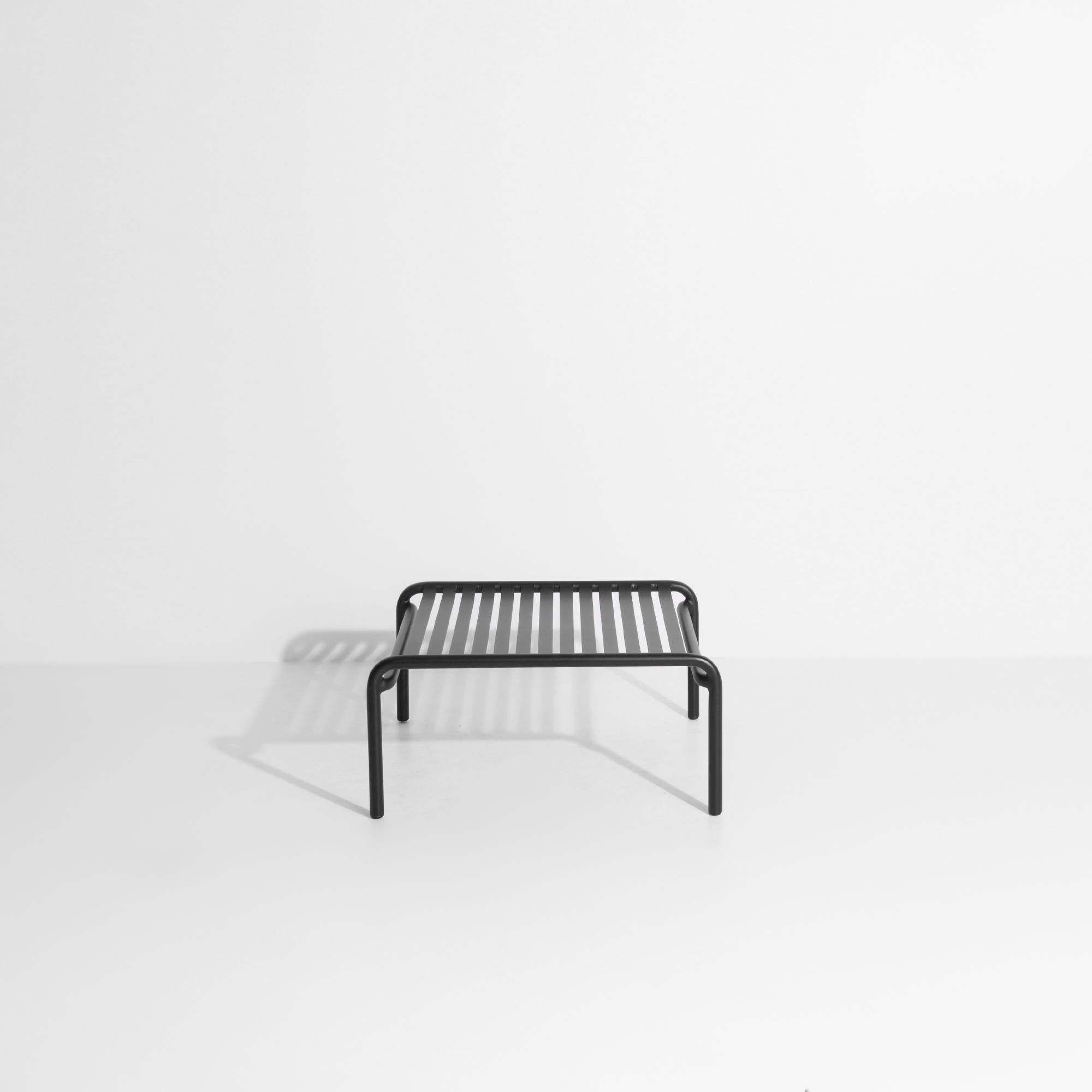 Chinese Petite Friture Week-End Coffee Table in Black Aluminium by Studio BrichetZiegler For Sale