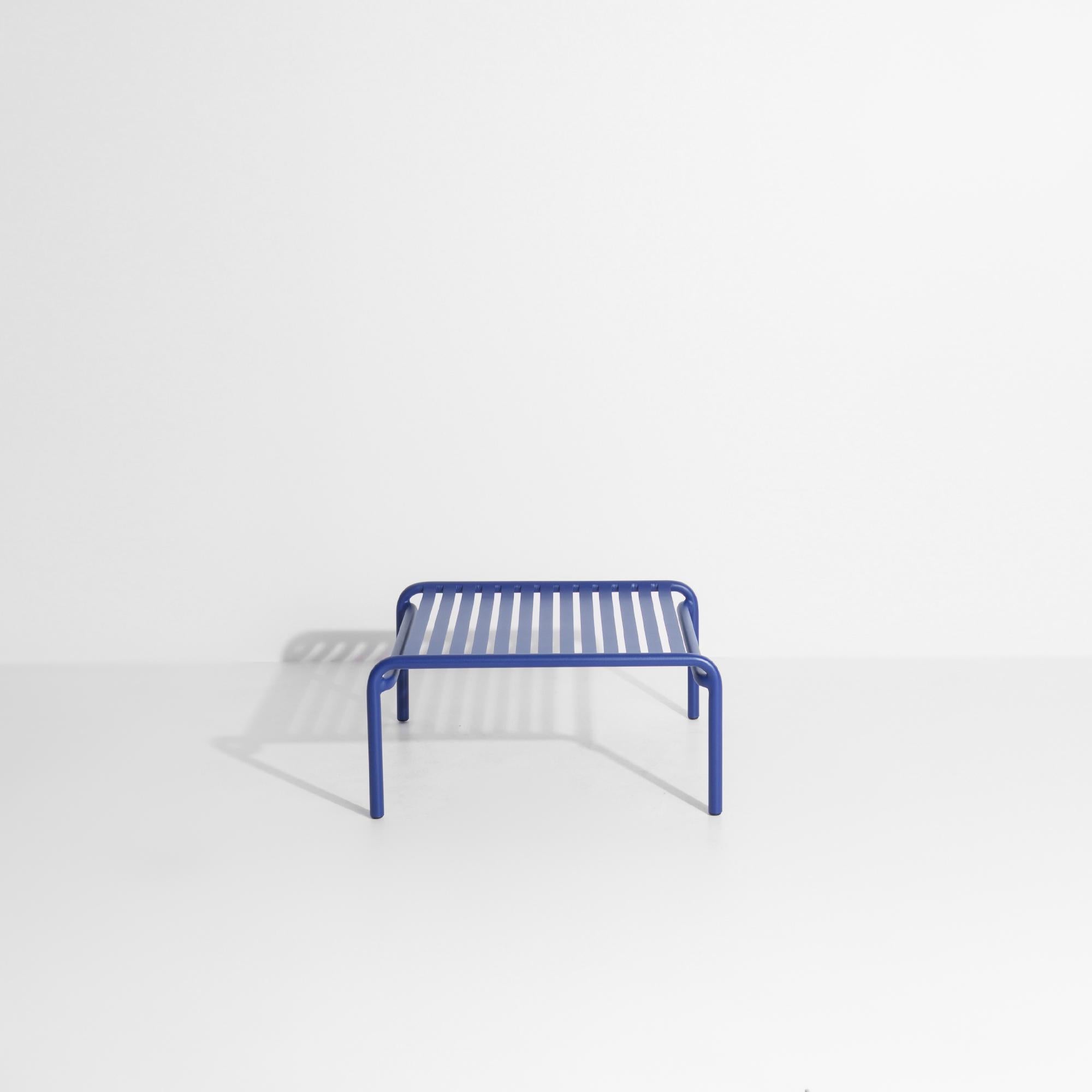 Chinese Petite Friture Week-End Coffee Table in Blue Aluminium by Studio BrichetZiegler For Sale