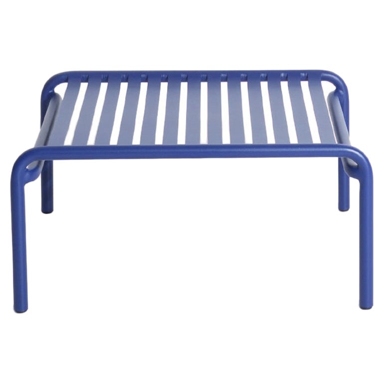 Tavolino Petite Friture in alluminio blu di Studio A