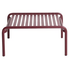 Petite Friture Week-End Coffee Table in Burgundy Aluminium, 2017