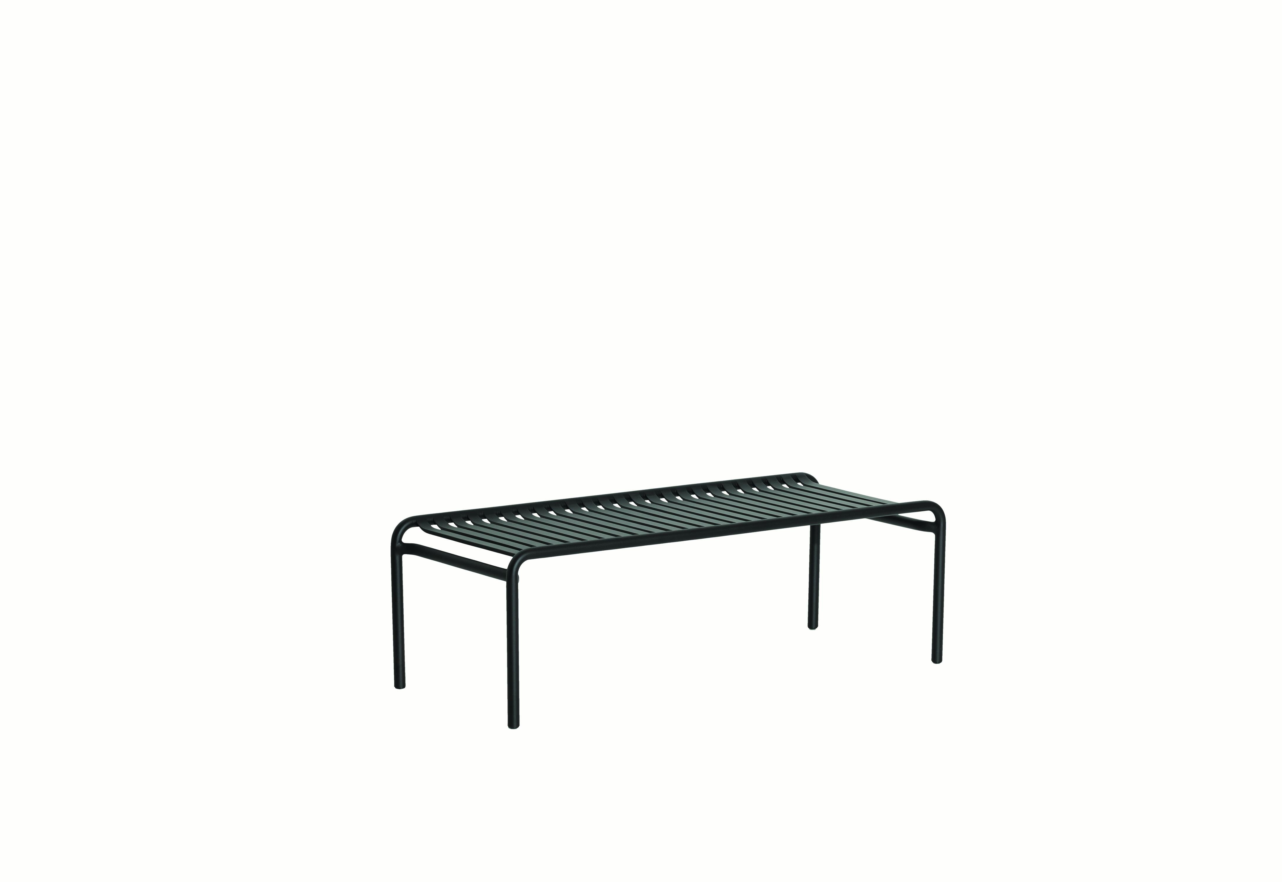 Petite Friture Week-End Long Coffee Table in Black Aluminium by Studio BrichetZiegler, 2017

The week-end collection is a full range of outdoor furniture, in aluminium grained epoxy paint, matt finish, that includes 18 functions and 8 colours for