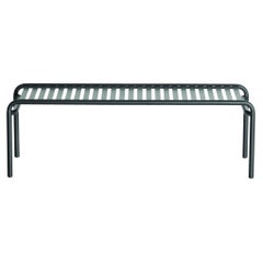 Petite Friture Week-End Long Coffee Table in Black Aluminium, 2017
