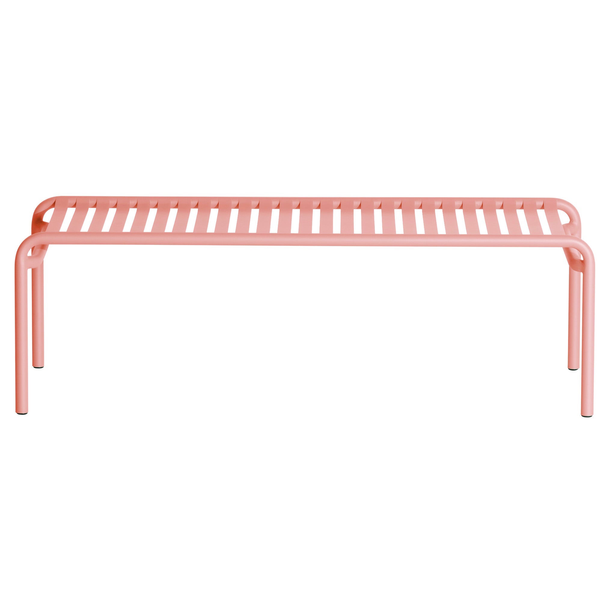 Langer Friture Week-End-Couchtisch aus schwarzem Aluminium, 2017