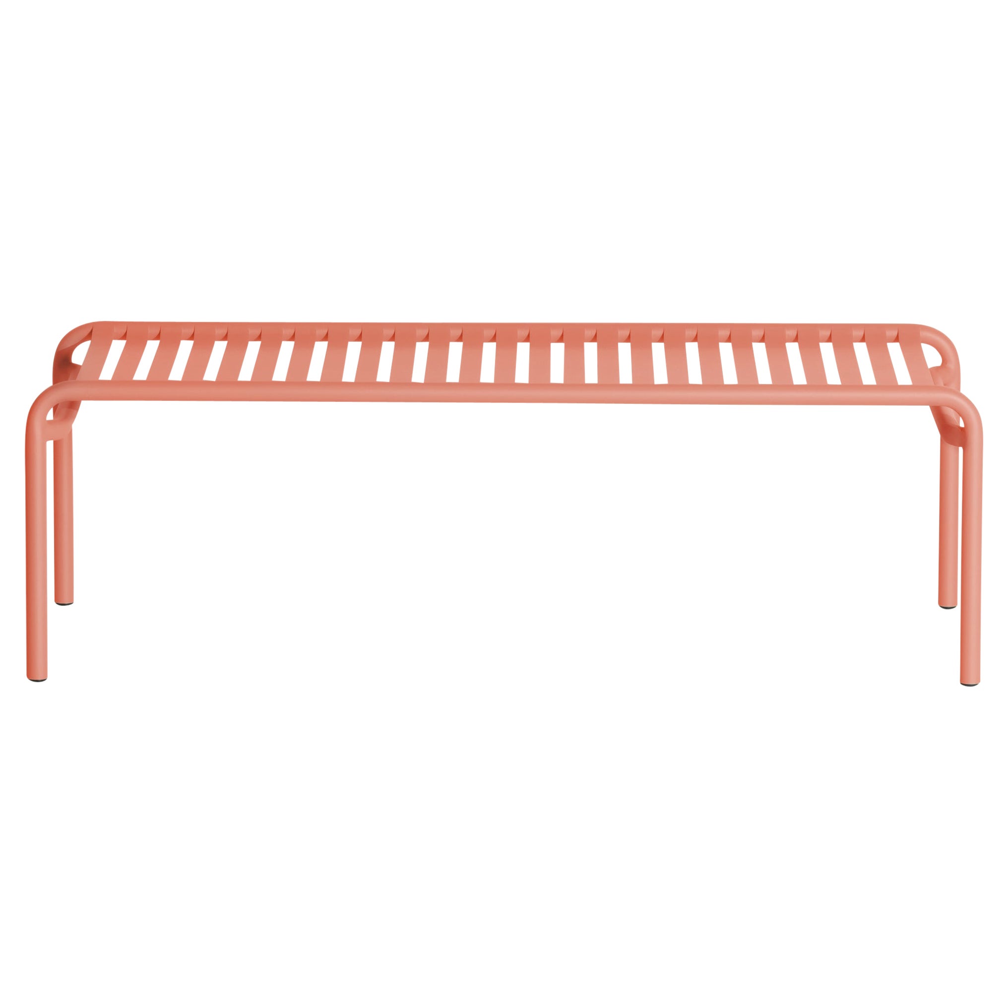 Langer Friture Week-End-Couchtisch aus Koralle-Aluminium, 2017