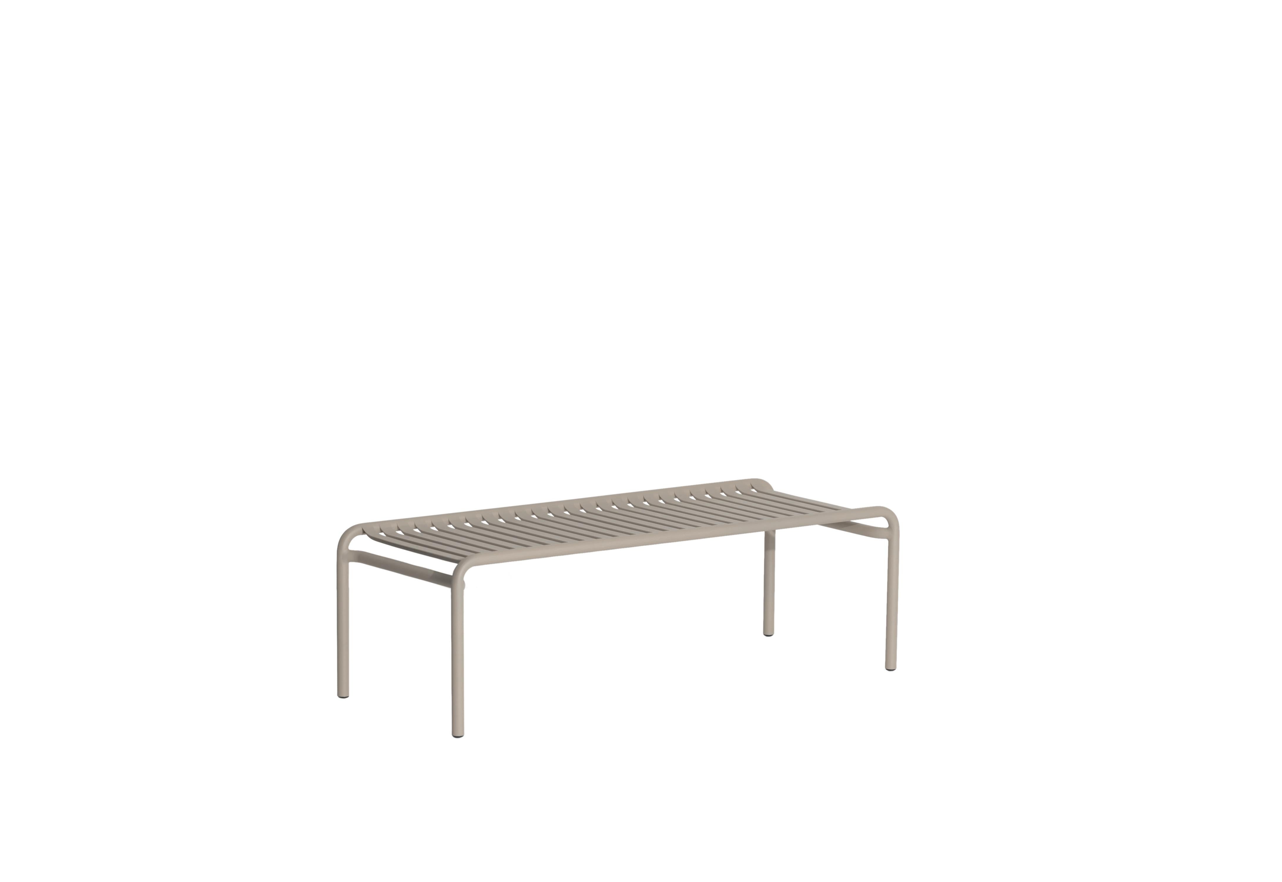 Petite Friture Week-End Long Coffee Table in Dune Aluminium by Studio BrichetZiegler, 2017

The week-end collection is a full range of outdoor furniture, in aluminium grained epoxy paint, matt finish, that includes 18 functions and 8 colours for