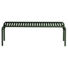 Petite Friture Week-End Long Coffee Table in Glass Green Aluminium, 2017