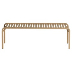 Petite Friture Week-End Long Coffee Table in Gold Aluminium, 2017