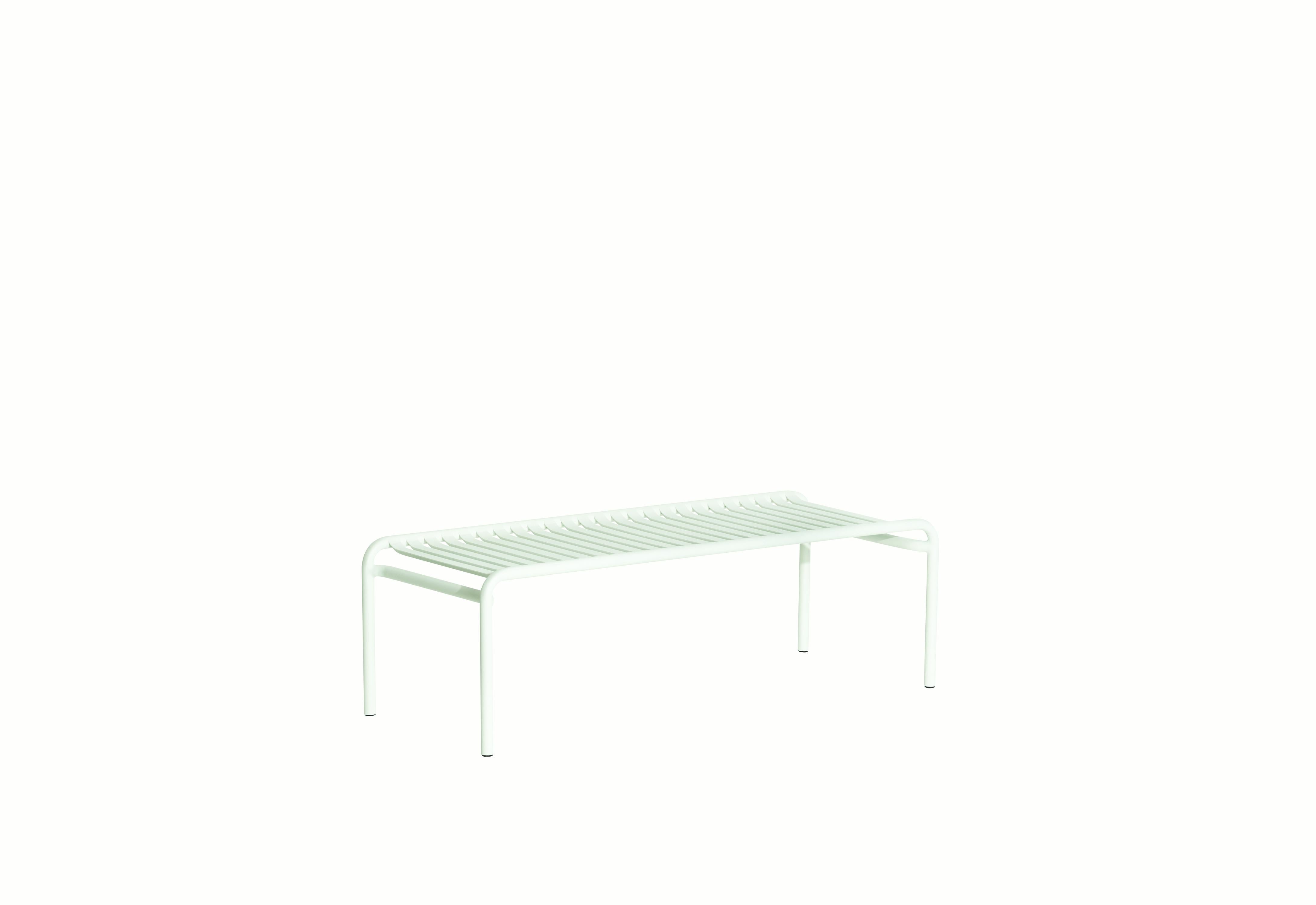 Petite Friture Week-End Long Coffee Table in White Aluminium by Studio BrichetZiegler, 2017

The week-end collection is a full range of outdoor furniture, in aluminium grained epoxy paint, matt finish, that includes 18 functions and 8 colours for