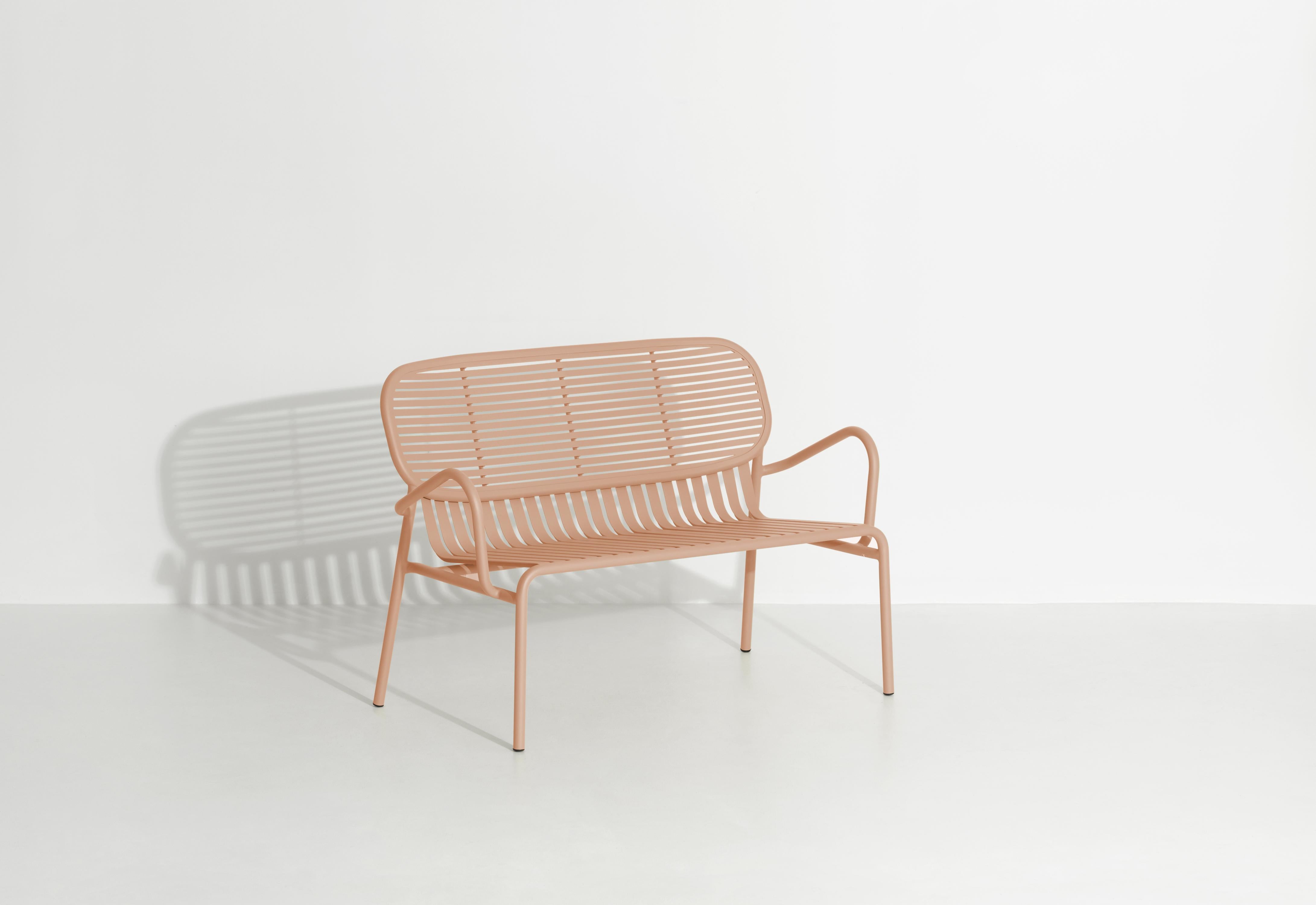 Petite Friture Week-End Sofa in Blush Aluminium by Studio BrichetZiegler In New Condition For Sale In Brooklyn, NY