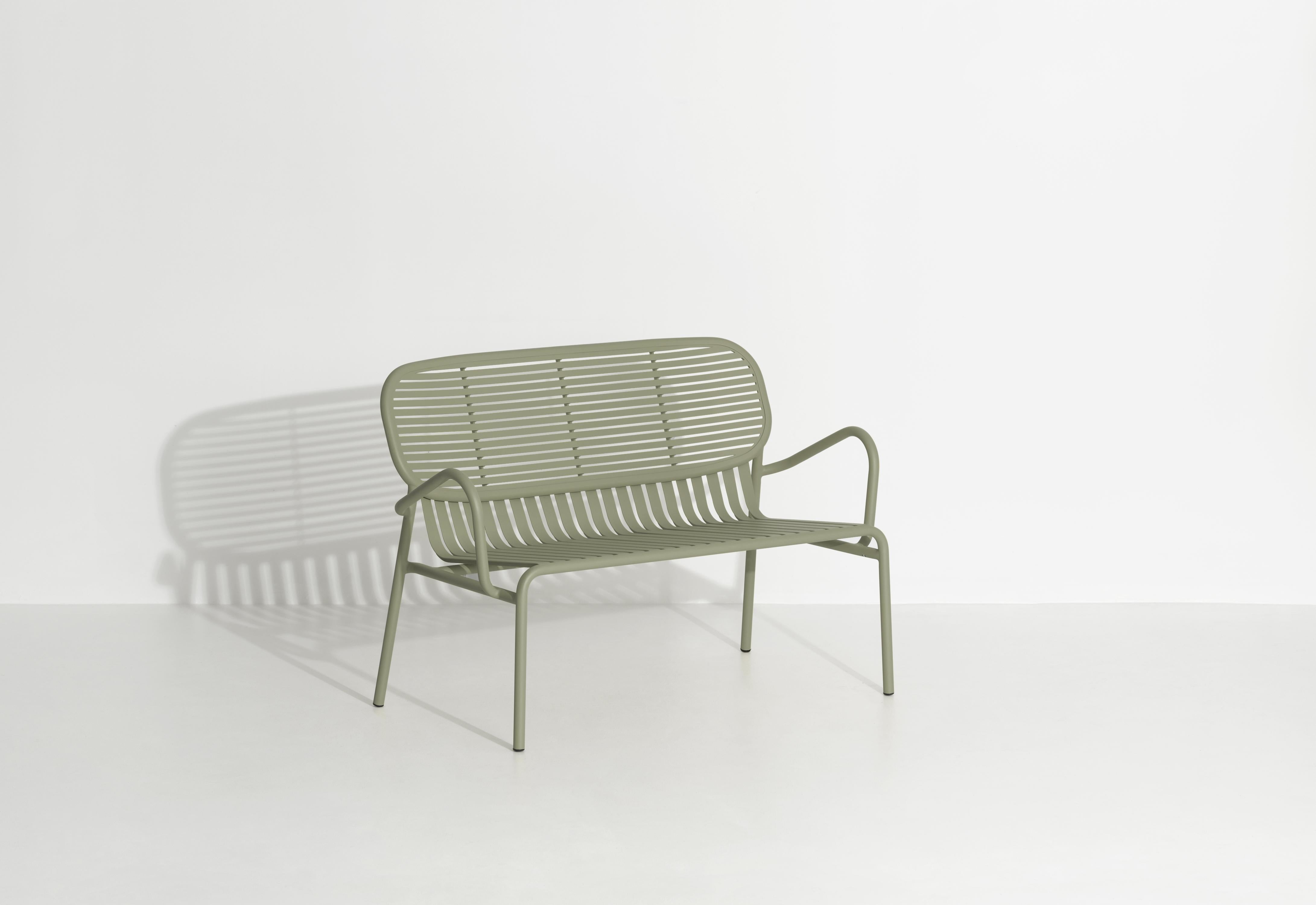 Kleines Friture Week-End-Sofa aus Jadegrünem Aluminium von Studio BrichetZiegler im Zustand „Neu“ im Angebot in Brooklyn, NY