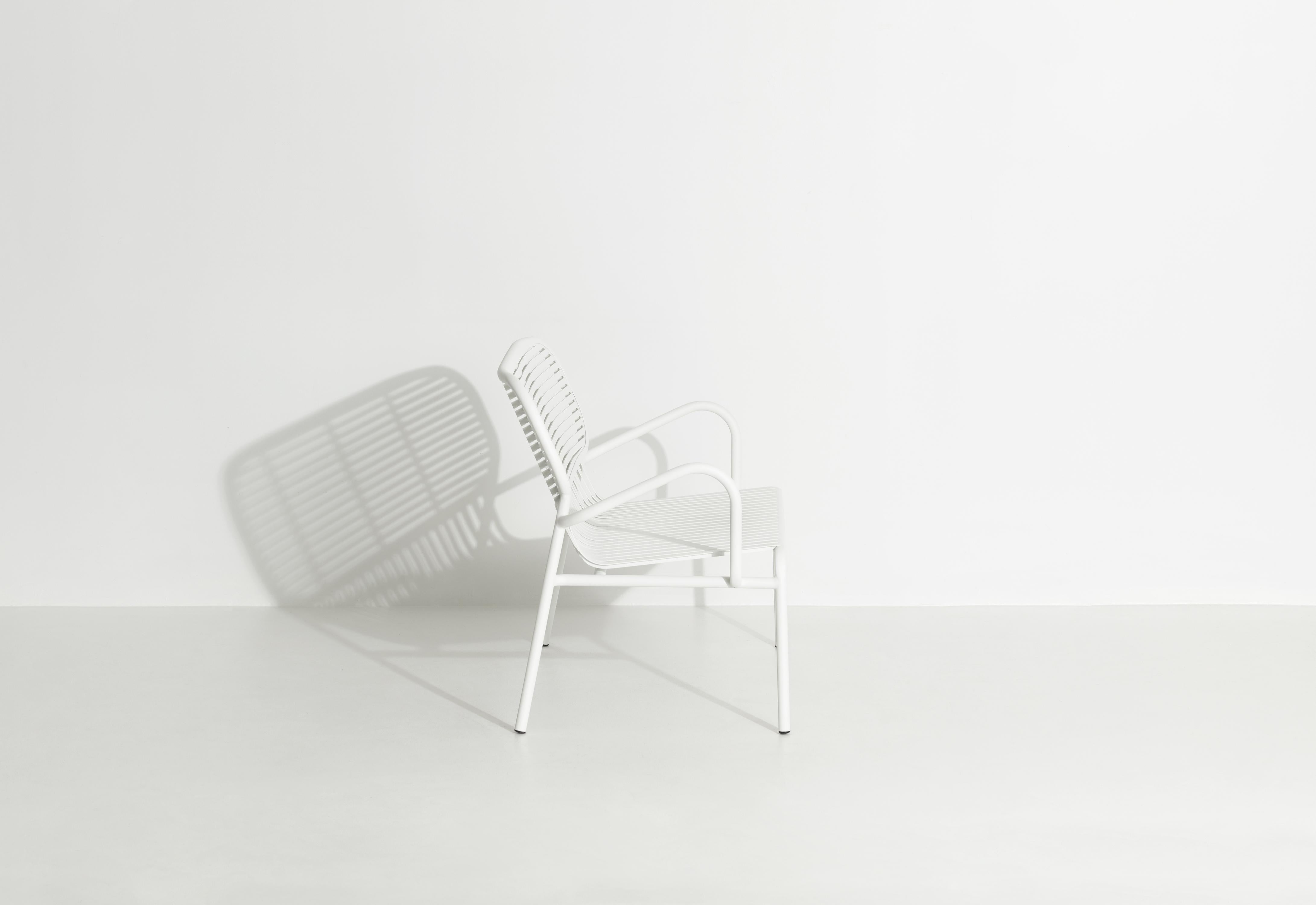 Contemporary Petite Friture Week-End Sofa in White Aluminium by Studio BrichetZiegler For Sale