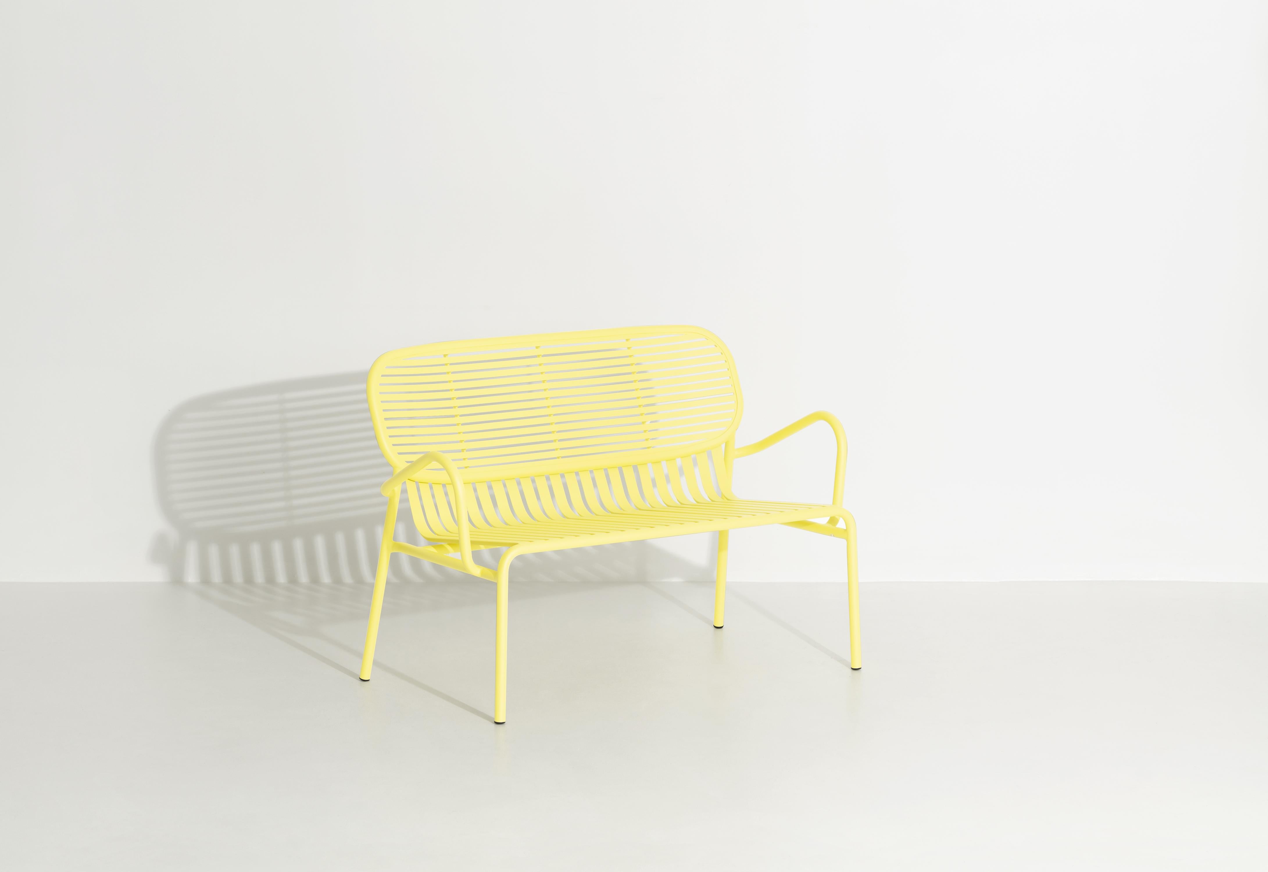 Petite Friture Week-End Sofa in Yellow Aluminium by Studio BrichetZiegler In New Condition For Sale In Brooklyn, NY