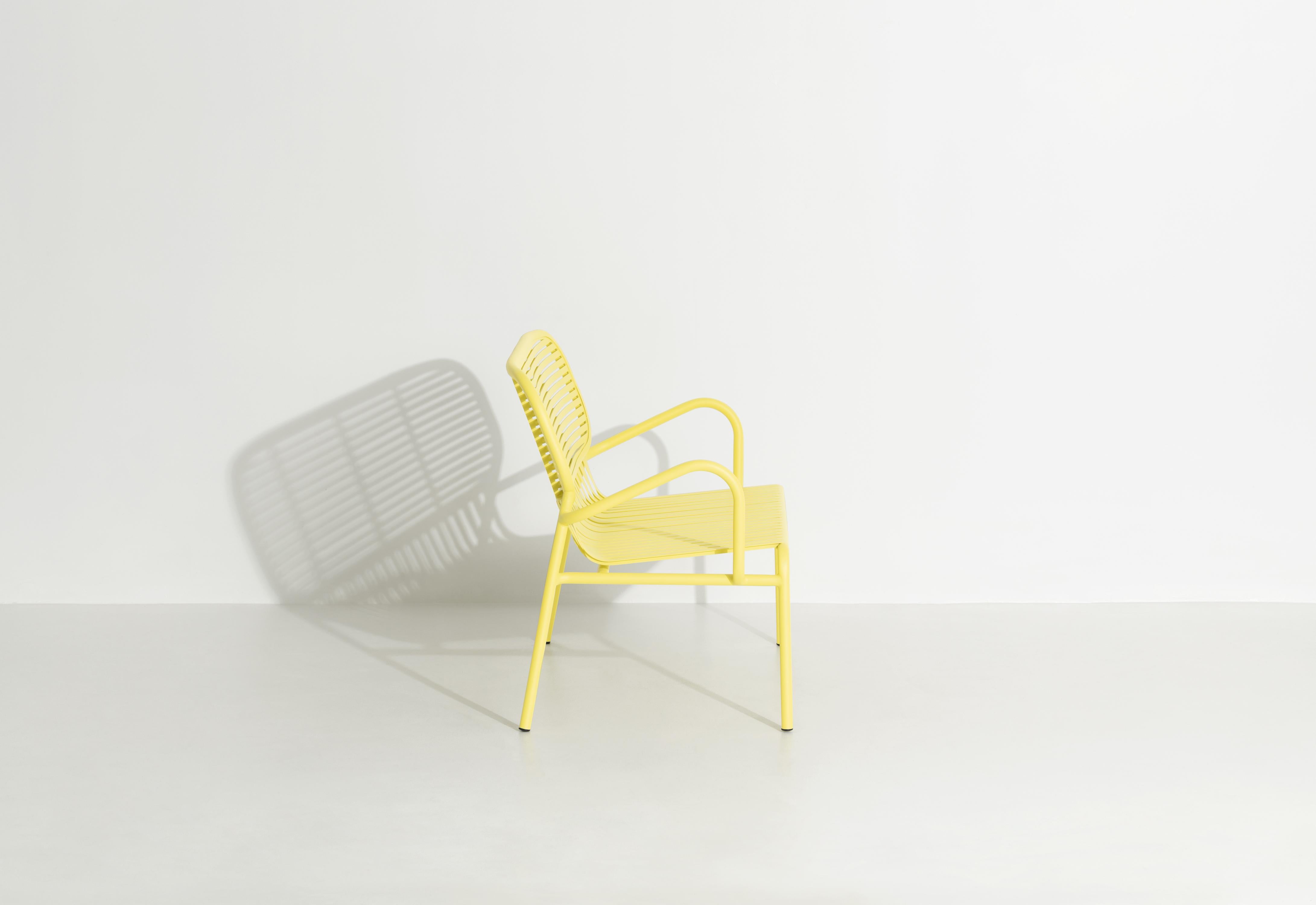 Contemporary Petite Friture Week-End Sofa in Yellow Aluminium by Studio BrichetZiegler For Sale