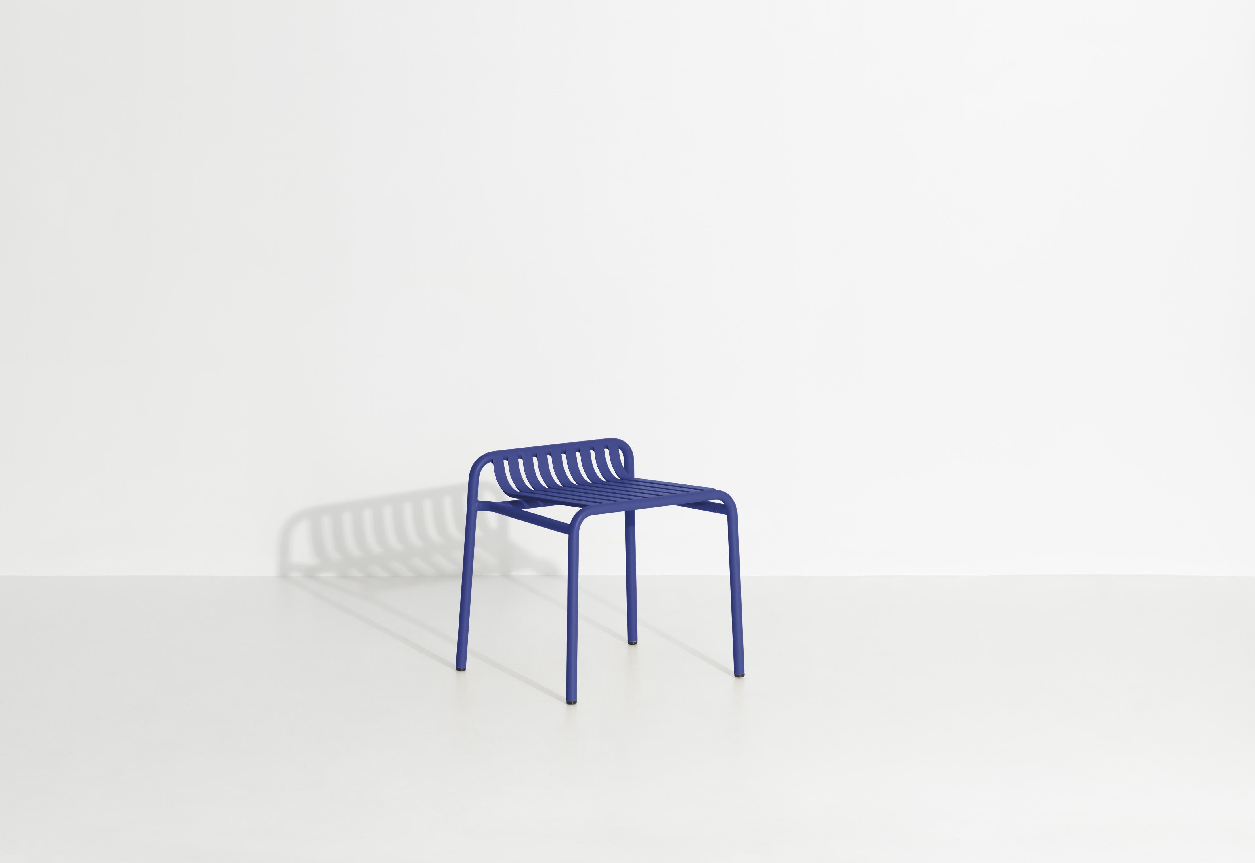 Petite Friture Week-End Stool in Blue Aluminium by Studio BrichetZiegler In New Condition For Sale In Brooklyn, NY