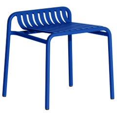Sgabello Petite Friture Week-End in alluminio blu di Studio A. BrichetZiegler