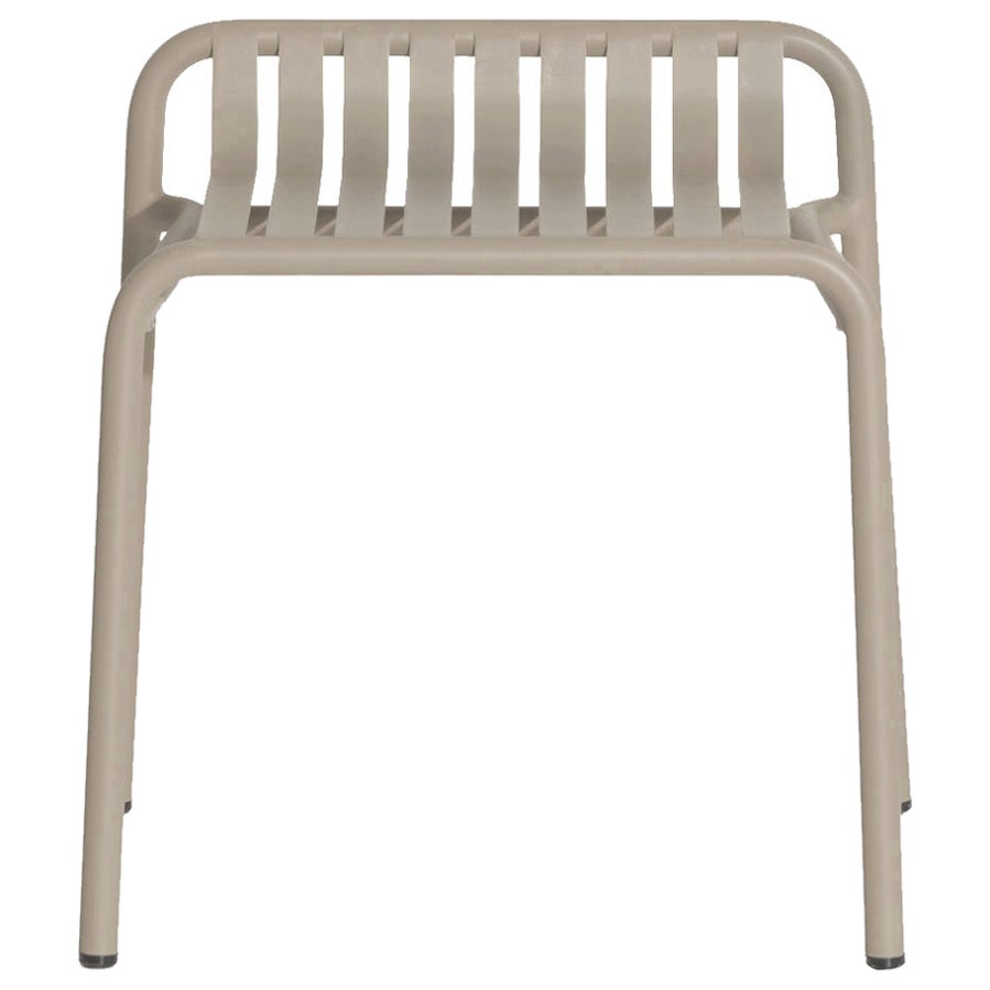Petite Friture Week-End Stool in Dune Aluminium by Studio BrichetZiegler
