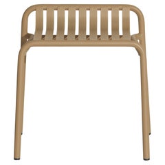 Sgabello Petite Friture in alluminio dorato di Studio A
