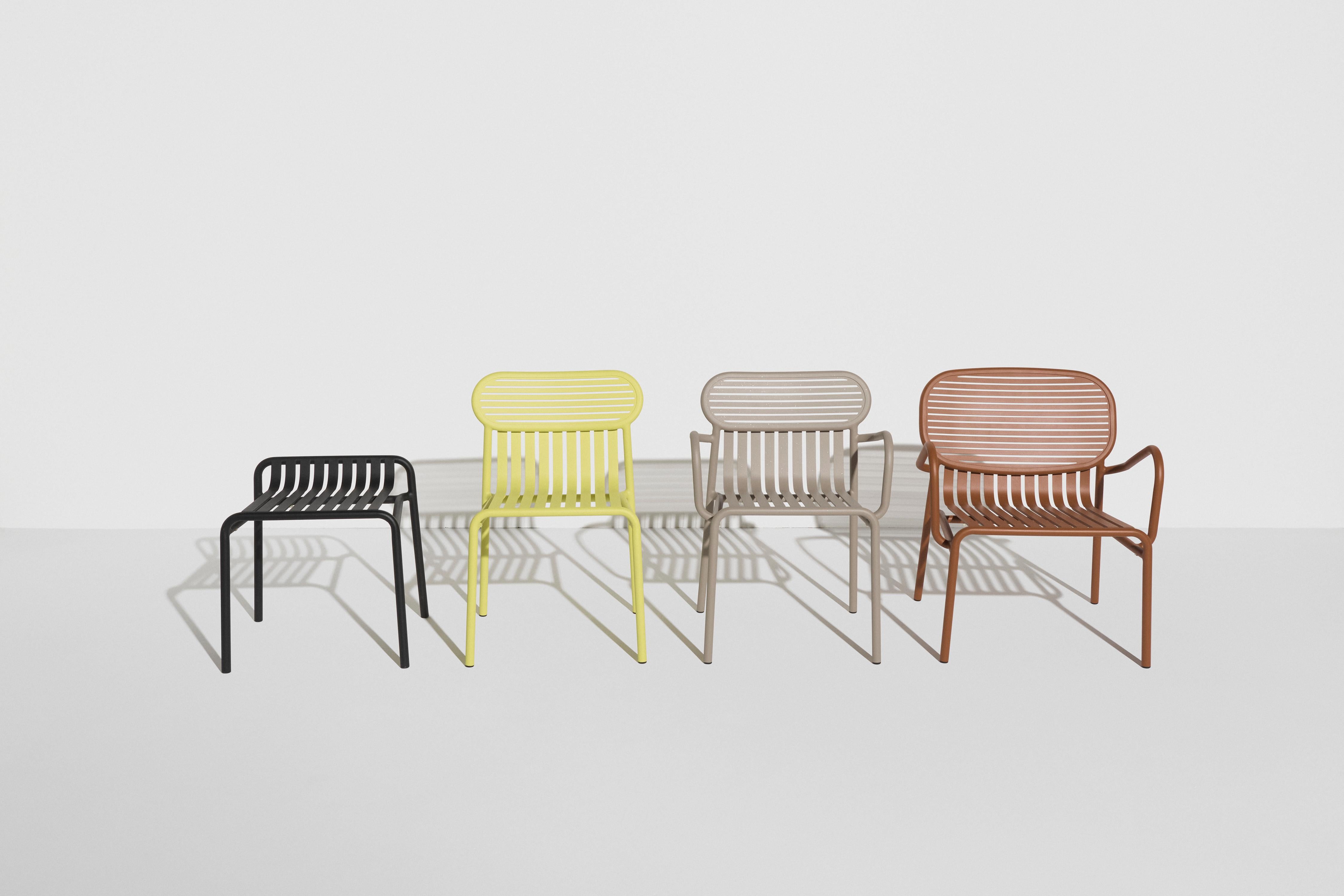 Petit tabouret de la semaine Friture en aluminium vert jade par Studio BrichetZiegler en vente 6
