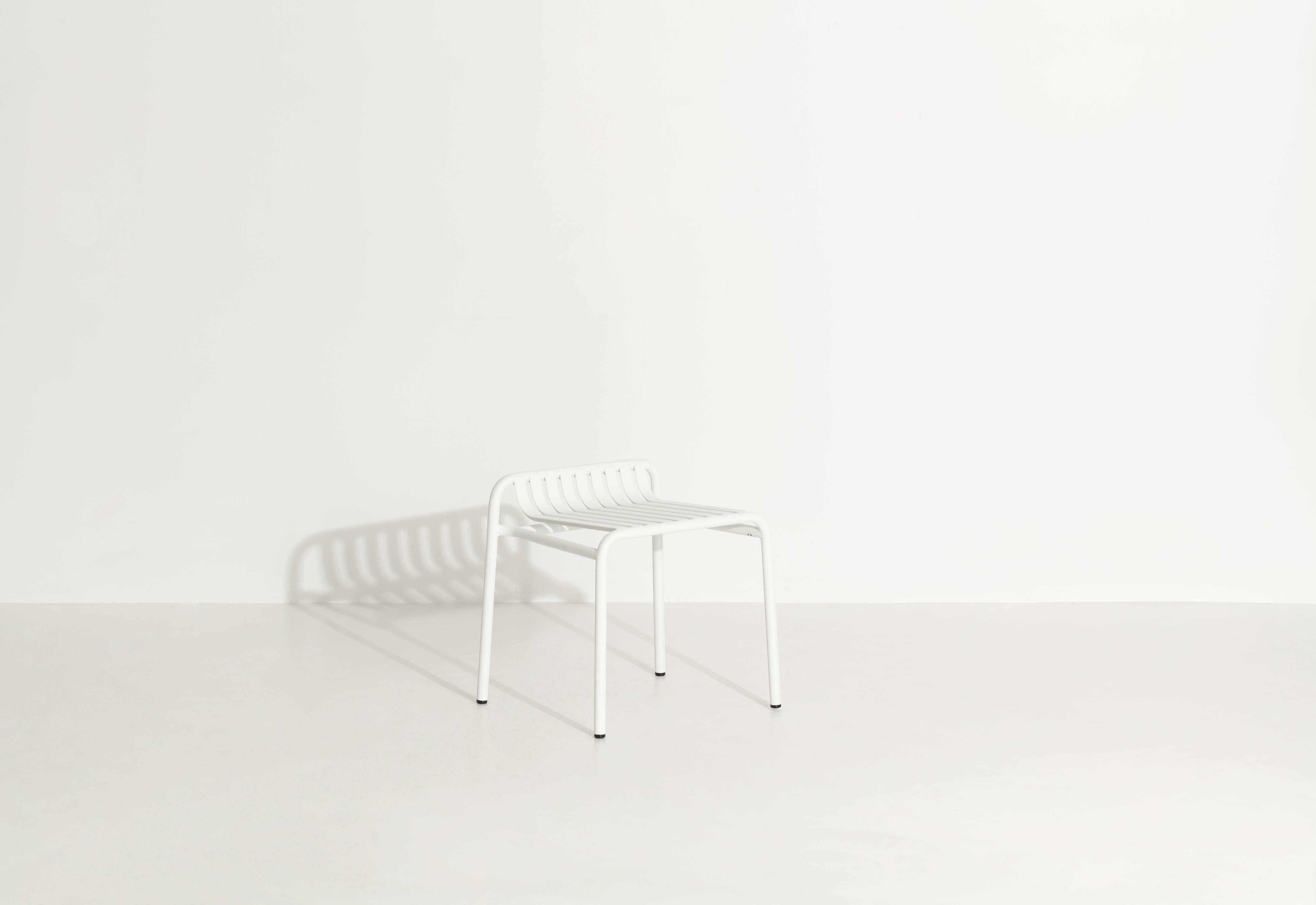 Petite Friture Week-End Stool in White Aluminium by Studio BrichetZiegler In New Condition For Sale In Brooklyn, NY