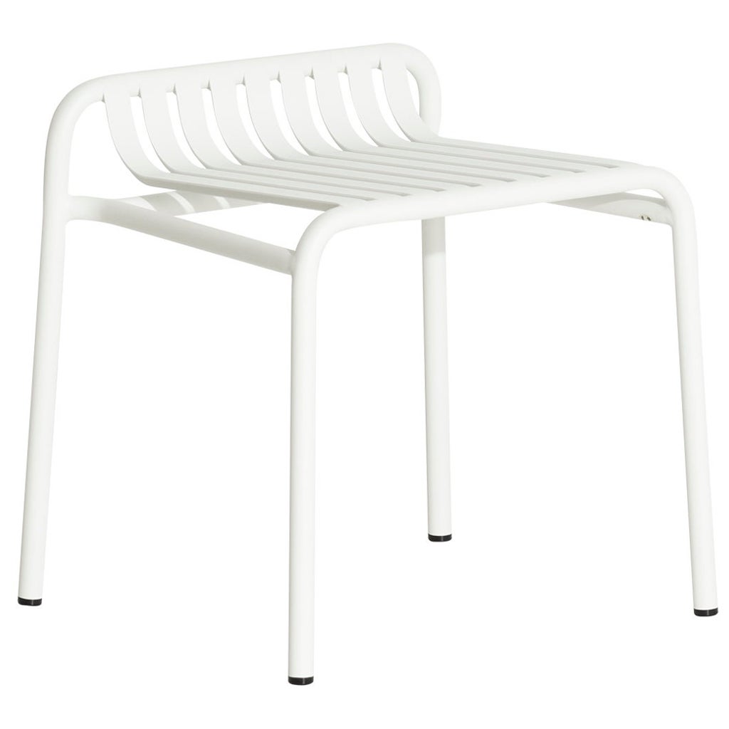 Petite Friture Week-End Stool in White Aluminium by Studio BrichetZiegler