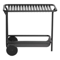 Petite Friture Week-End Trolley in Black Aluminium by Studio BrichetZiegler