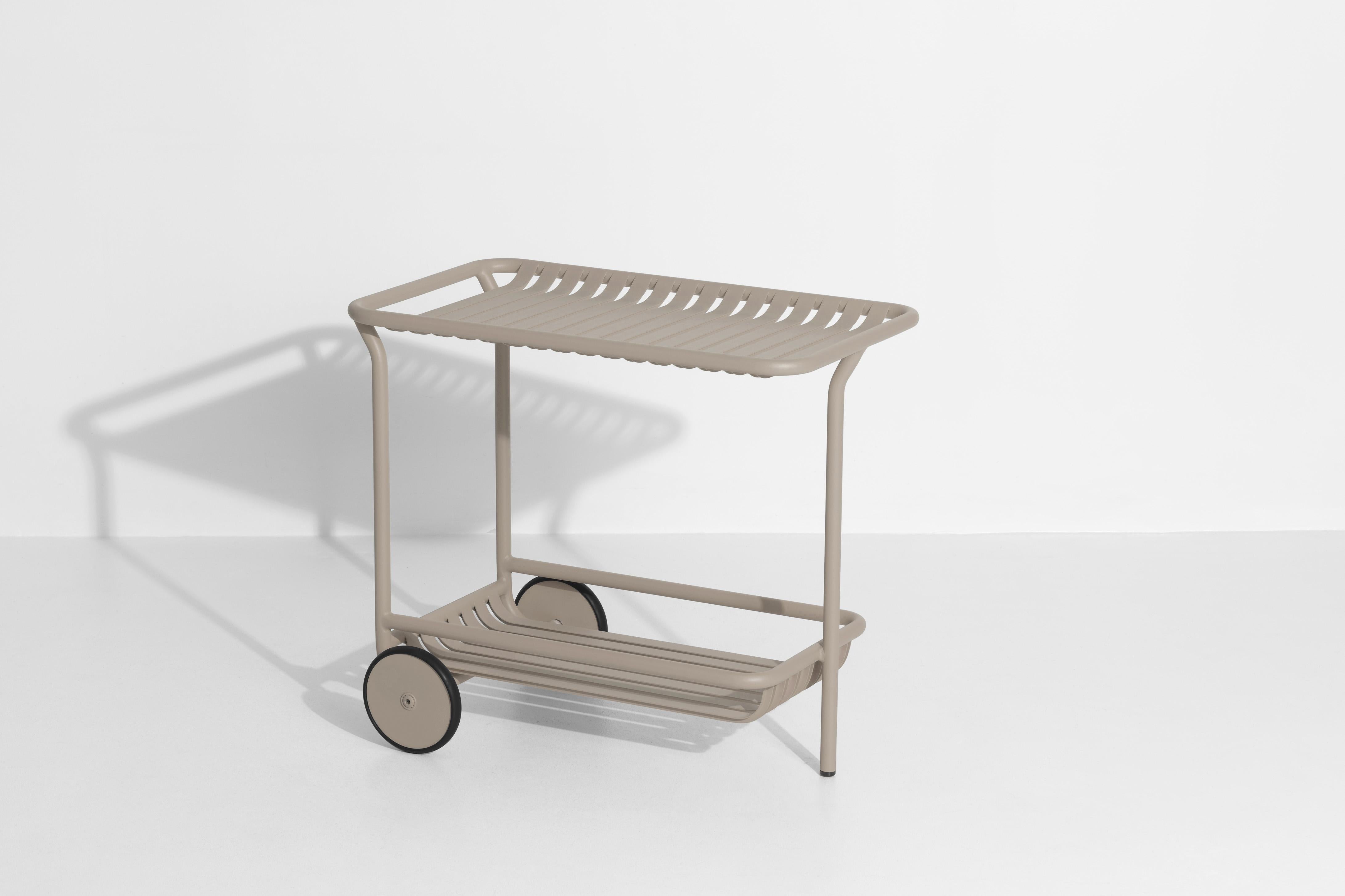 Petite Friture Week-End Trolley in Dune Aluminium by Studio BrichetZiegler In New Condition For Sale In Brooklyn, NY