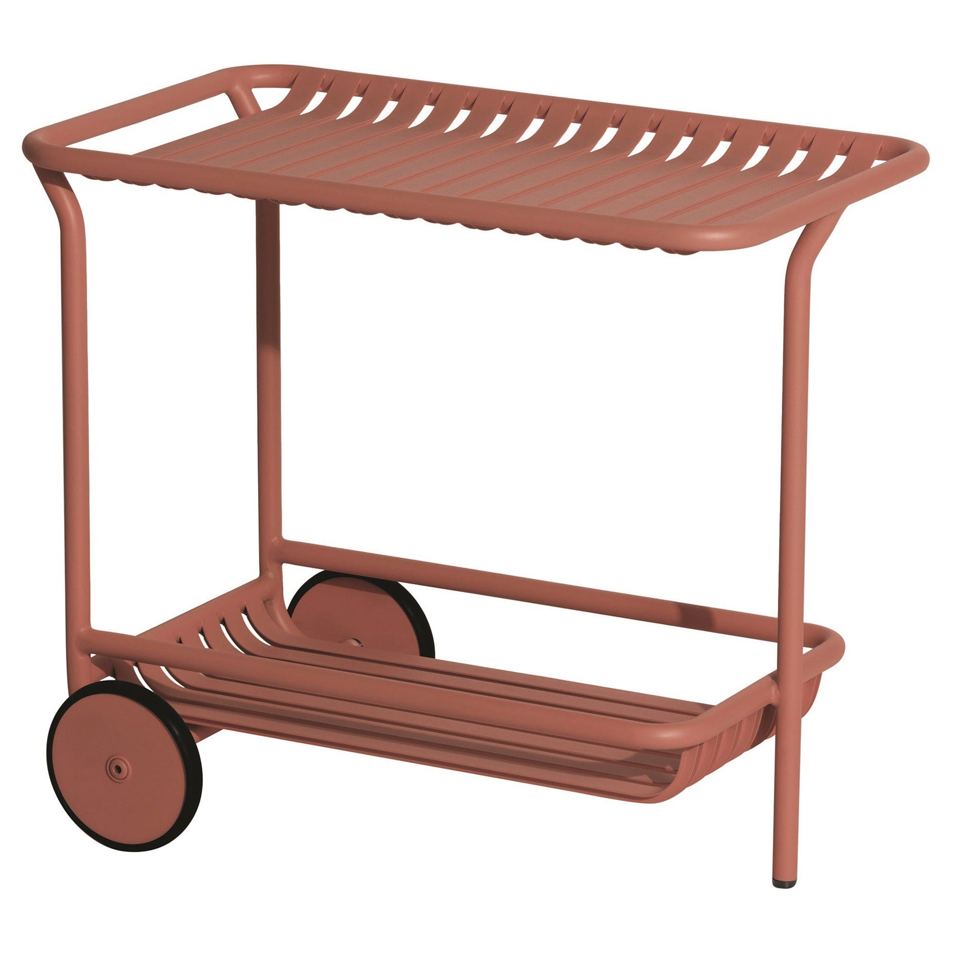 Friture Week-End-Wagenwagen aus Terrakotta-Aluminium von Studio BrichetZiegler