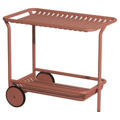 Petite Friture Week-End Trolley in Terracotta Aluminium by Studio BrichetZiegler