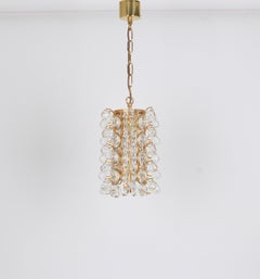 Petite Gilded Brass Pendant by Christoph Palme, Germany, 1970s