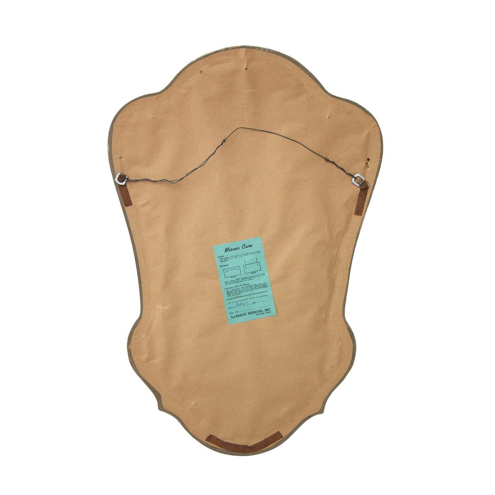Petite Gilt Mirror by LaBarge, 17