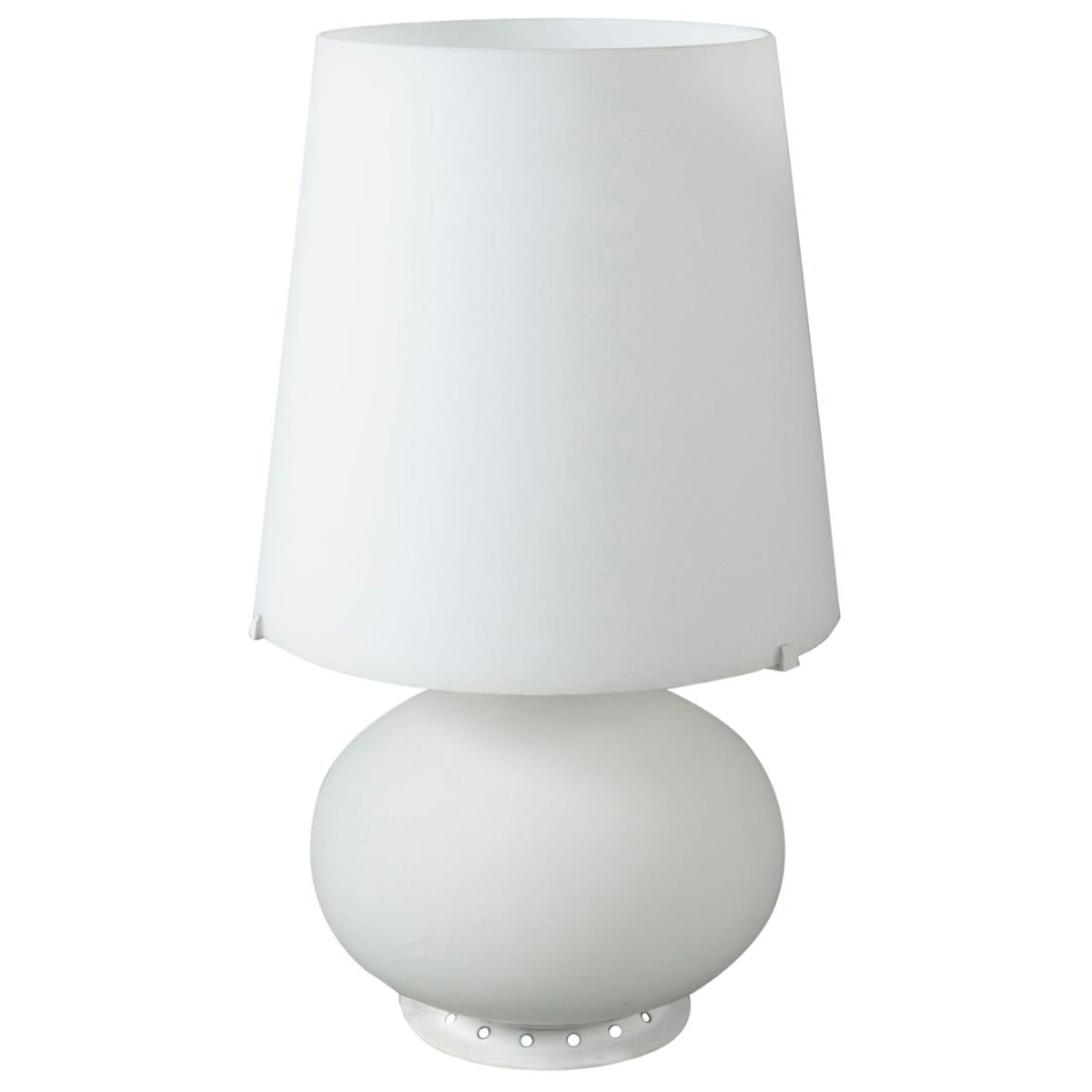 Petite Glass Table Lamp by Fontana Arte Fontana Arte, Egg shaped table lamp | 8