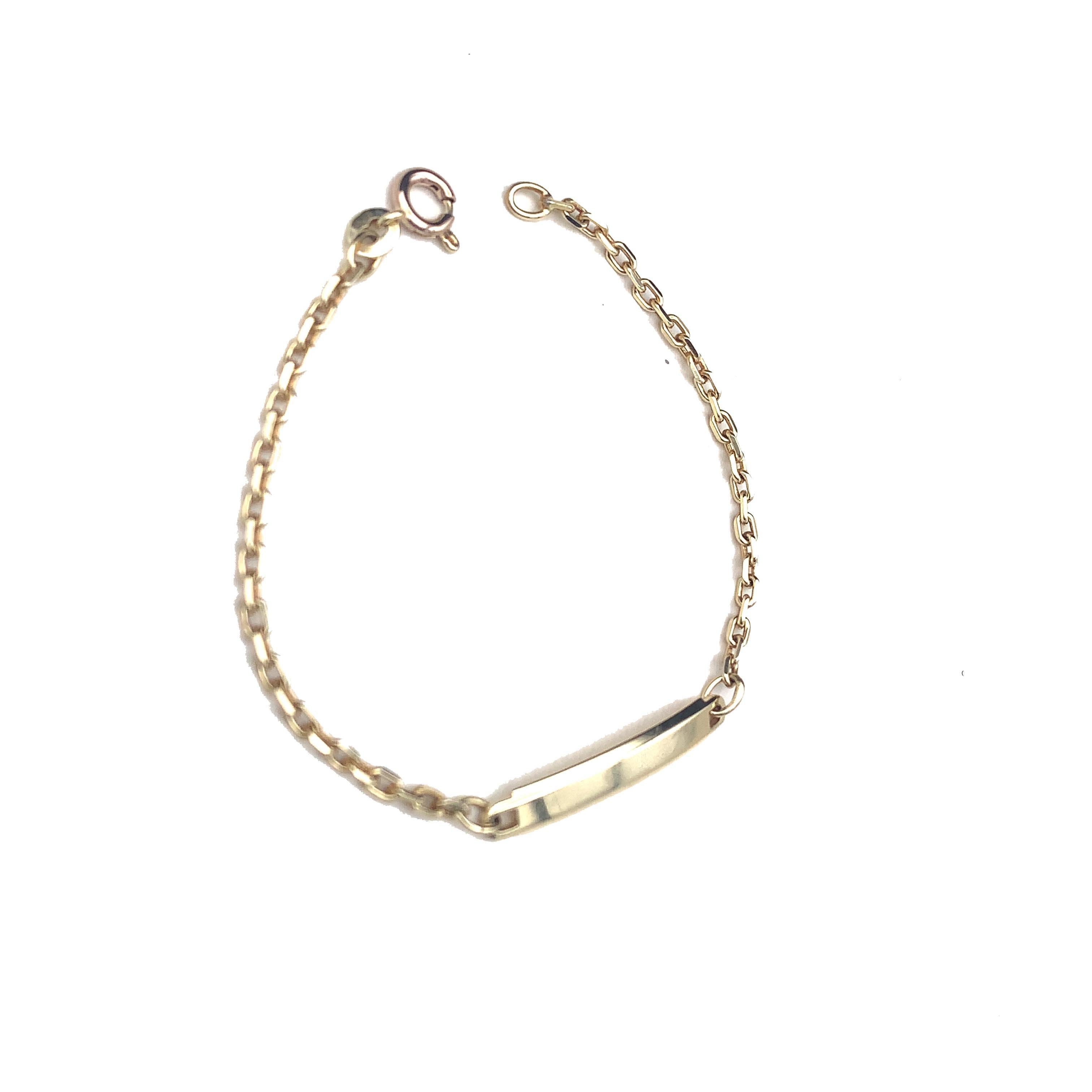 petite id bracelet