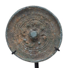 Petite Han Dynasty Bronze Mirror, c. 200 BC