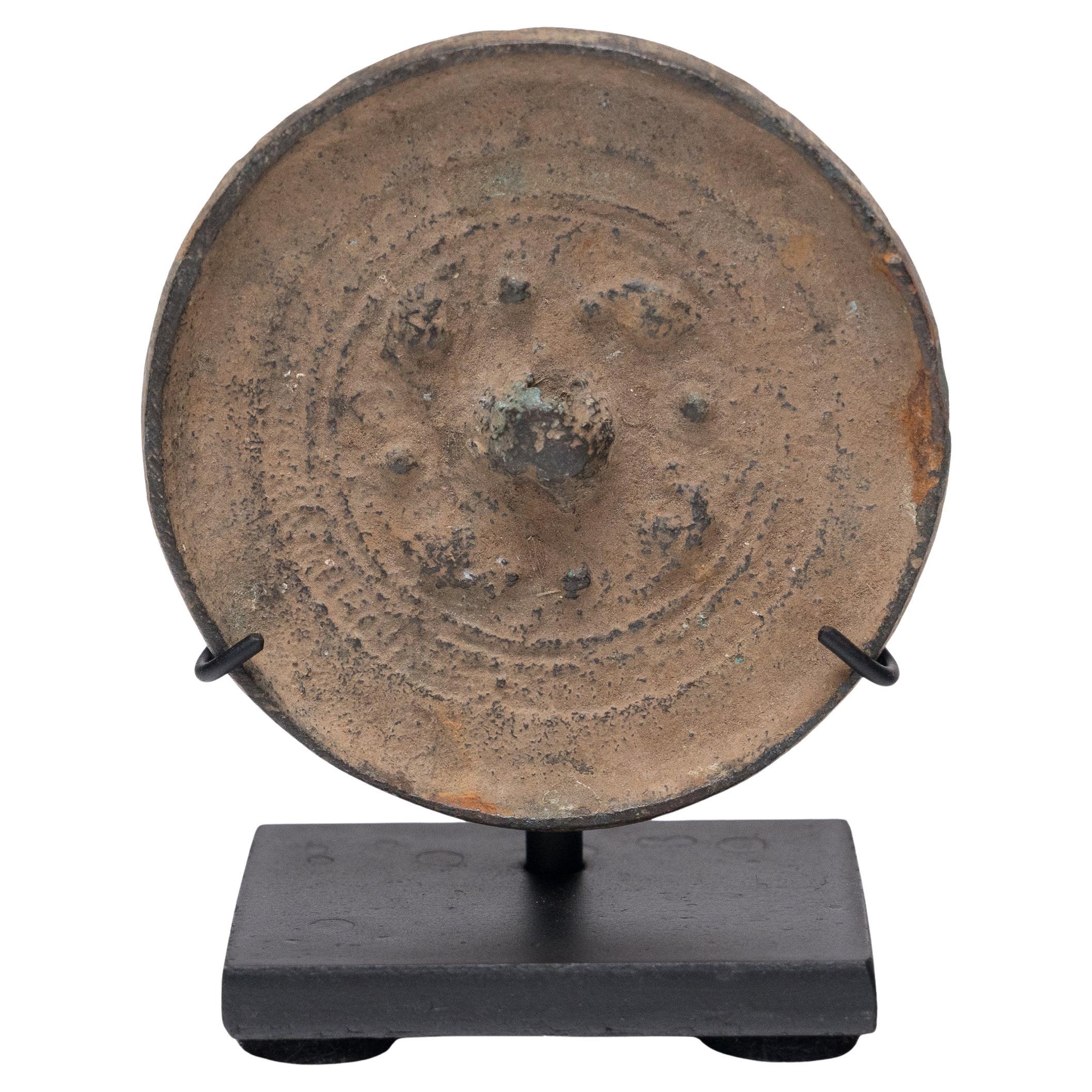 Petite Han Dynasty Bronze Mirror, c. 200 BC